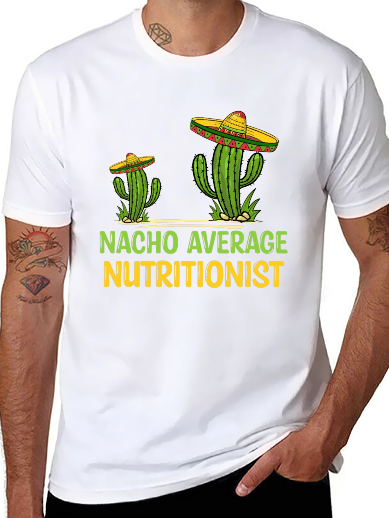Nacho Average Nutritionist Graphic Tee