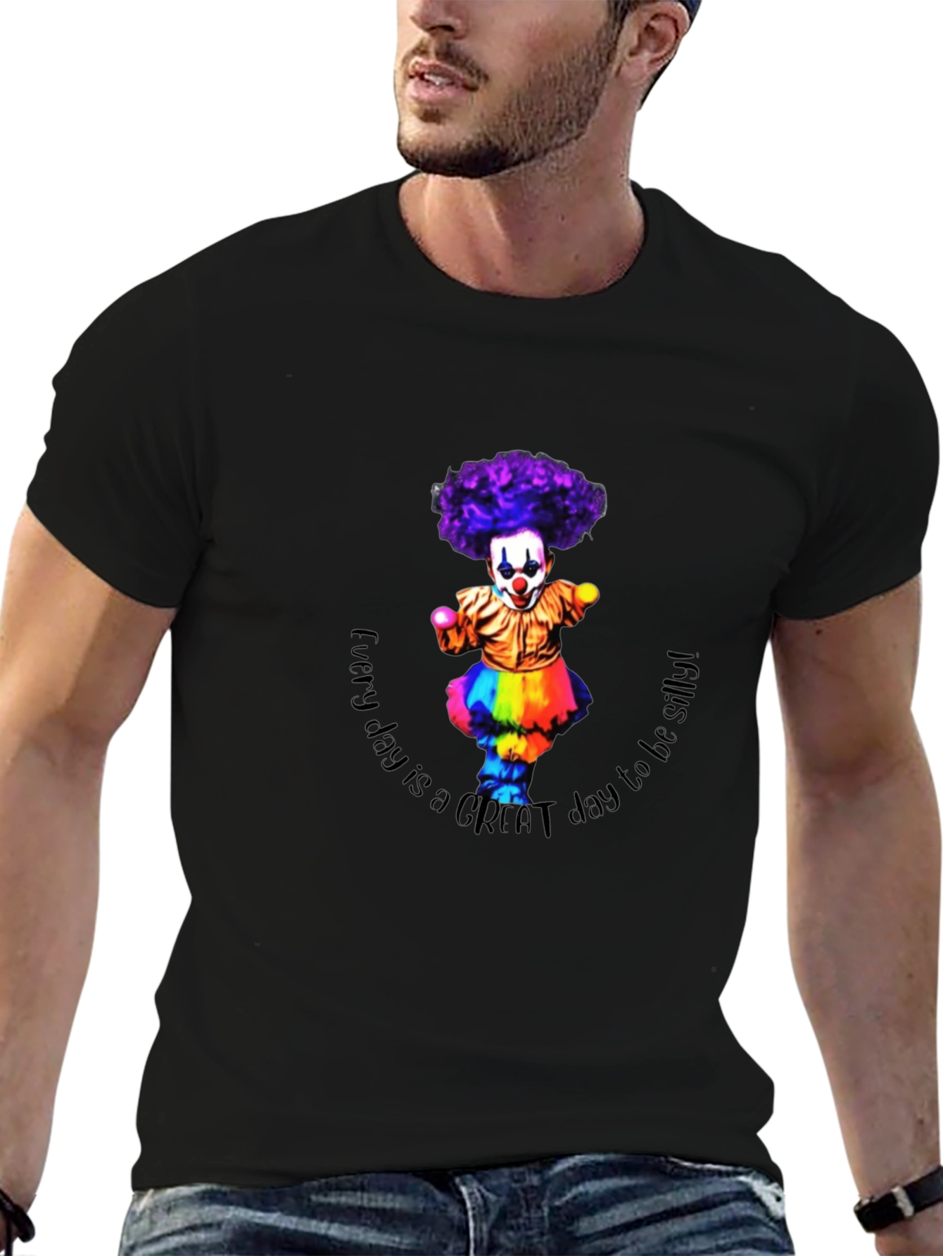 Silly Clown Graphic Tee