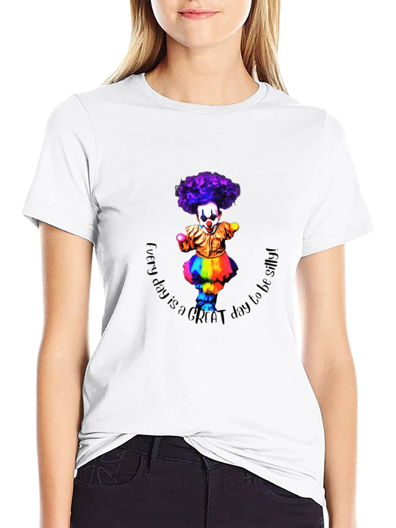 Silly Clown Graphic Tee