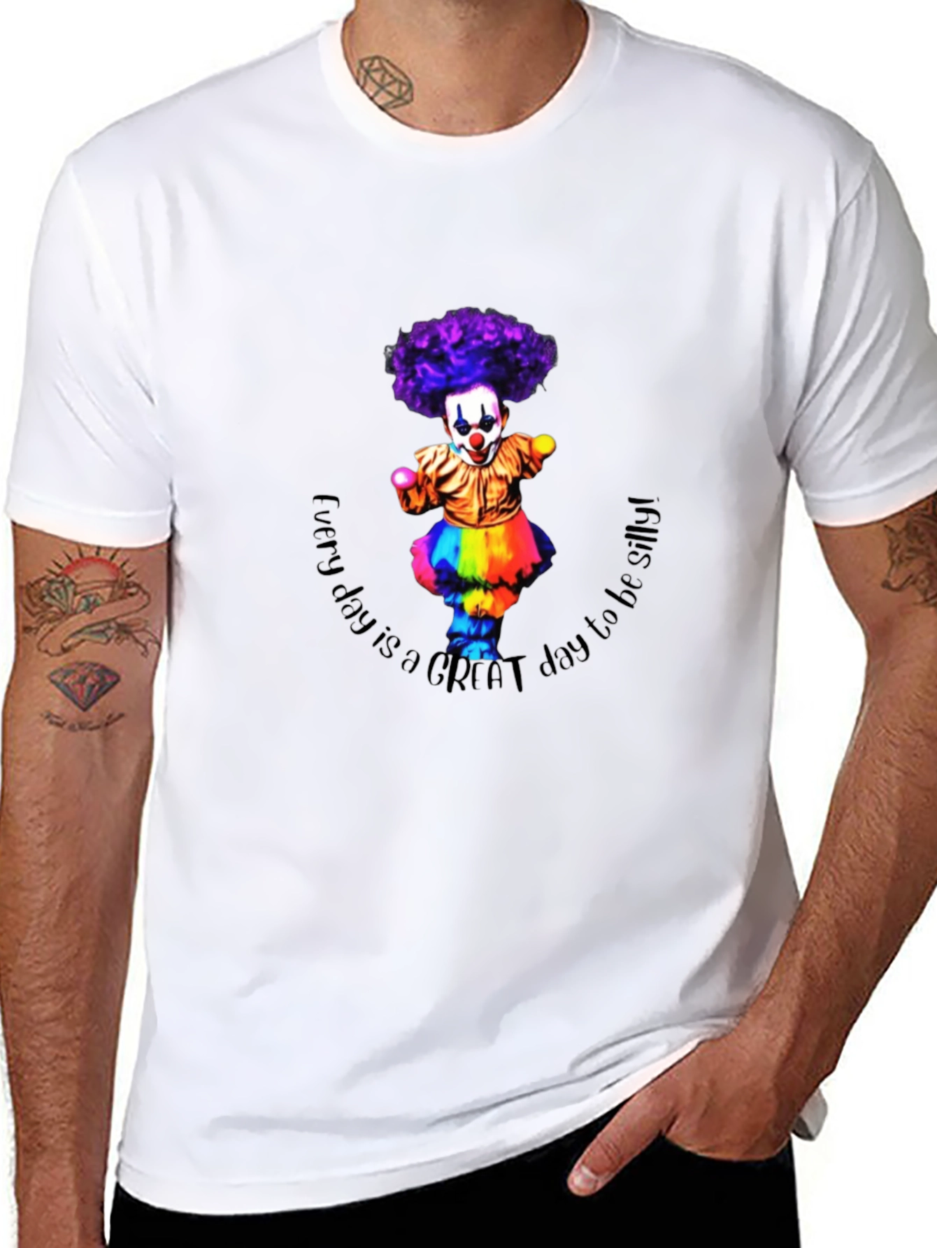 Silly Clown Graphic Tee