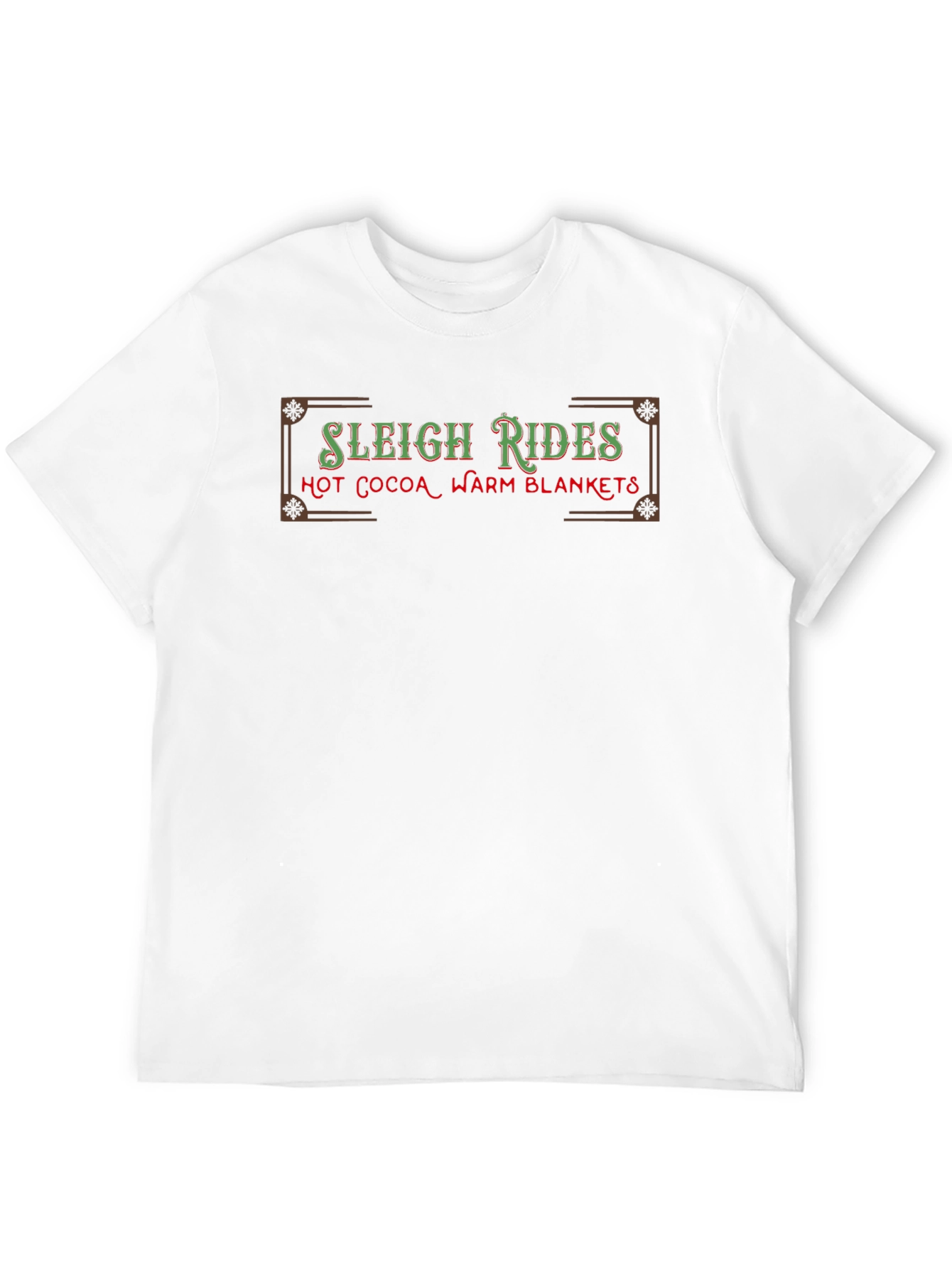 Sleigh Rides Hot Cocoa T-Shirt - Holiday Season Apparel