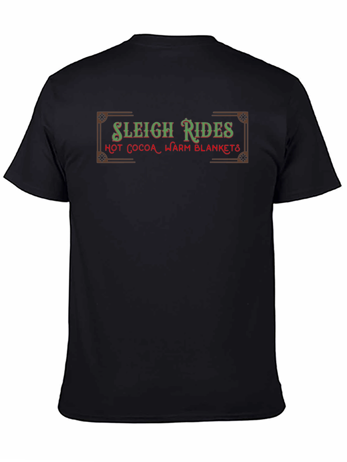 Sleigh Rides Hot Cocoa T-Shirt - Holiday Season Apparel