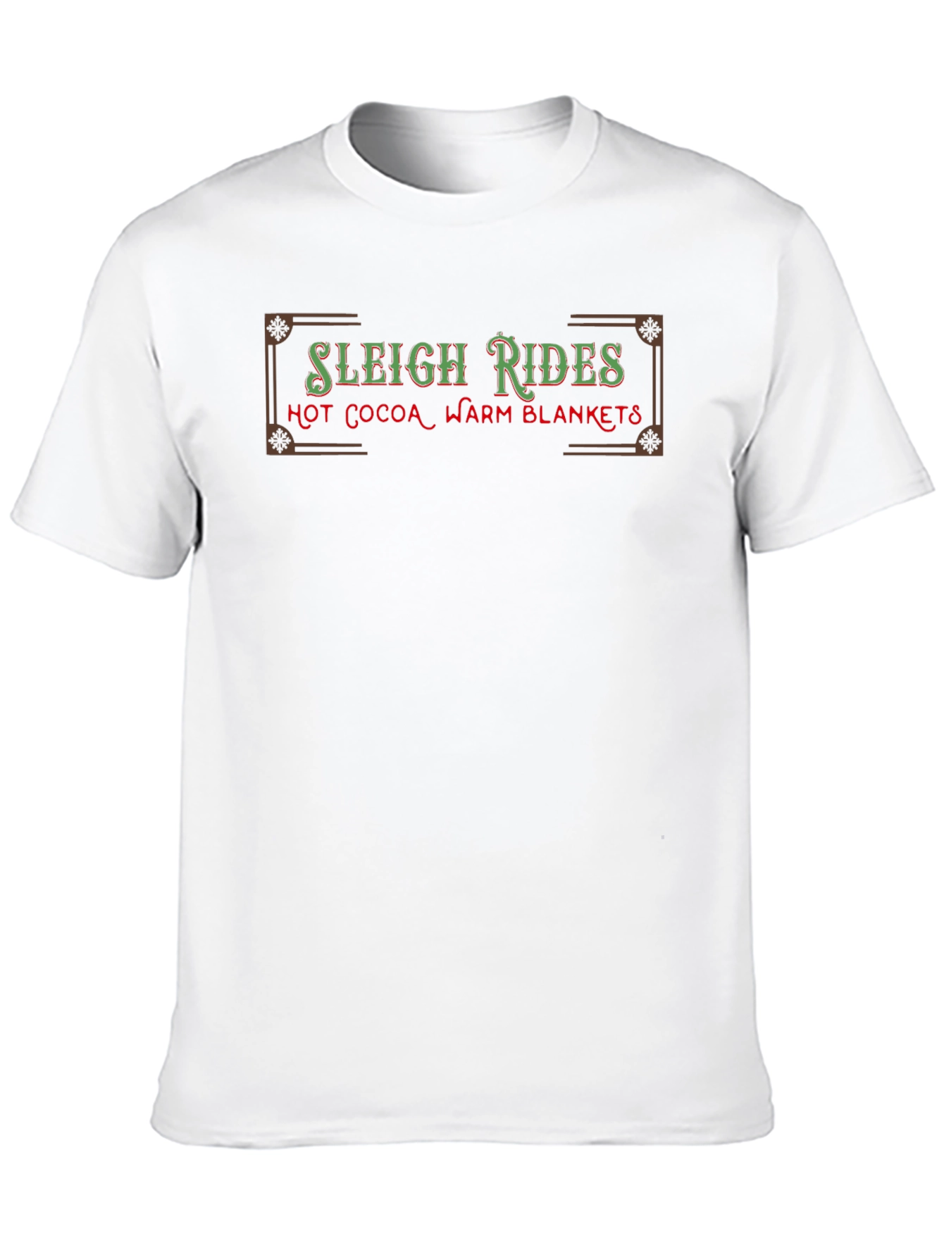 Sleigh Rides Hot Cocoa T-Shirt - Holiday Season Apparel