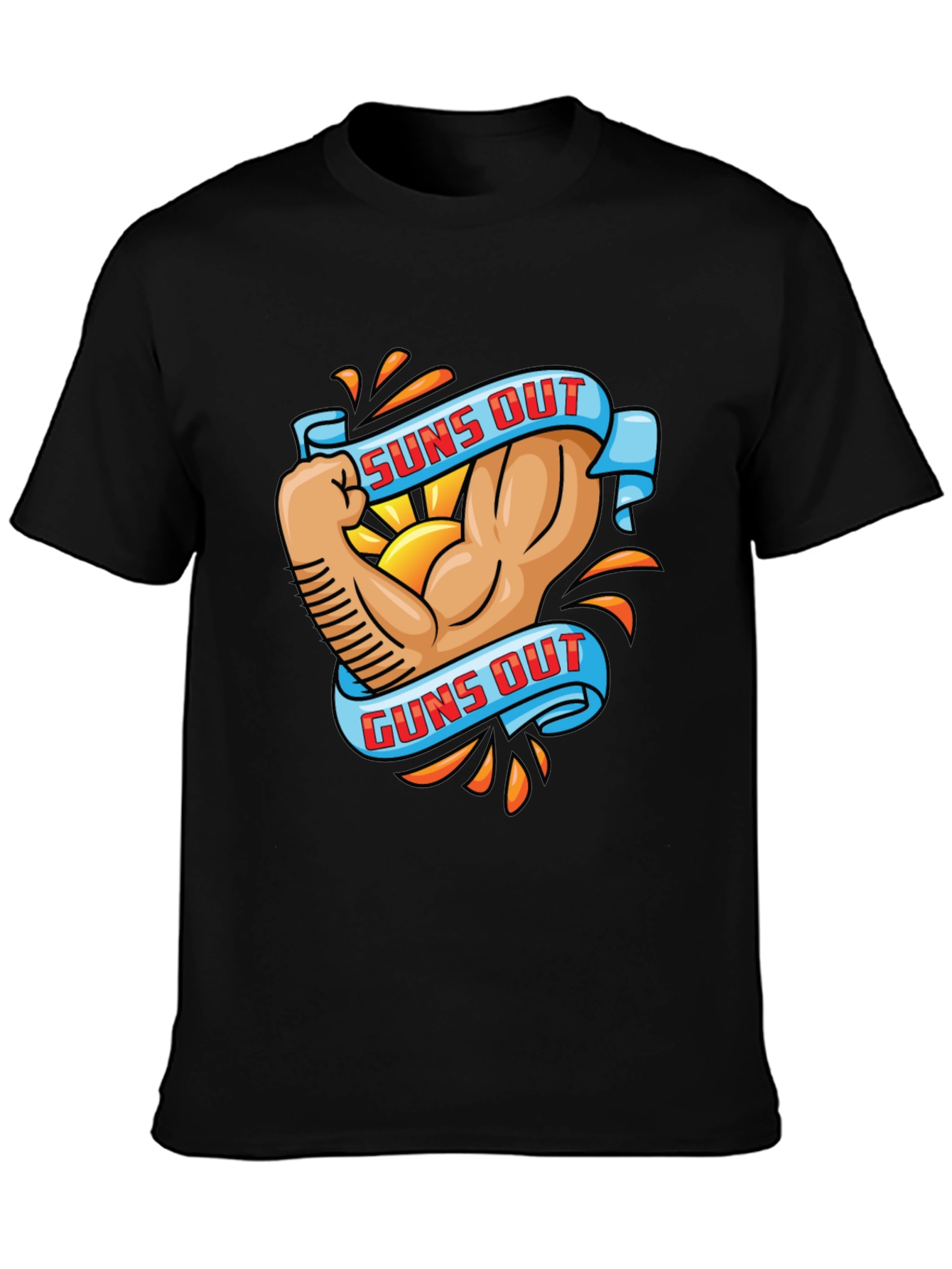 Suns Out Guns Out Graphic T-Shirt