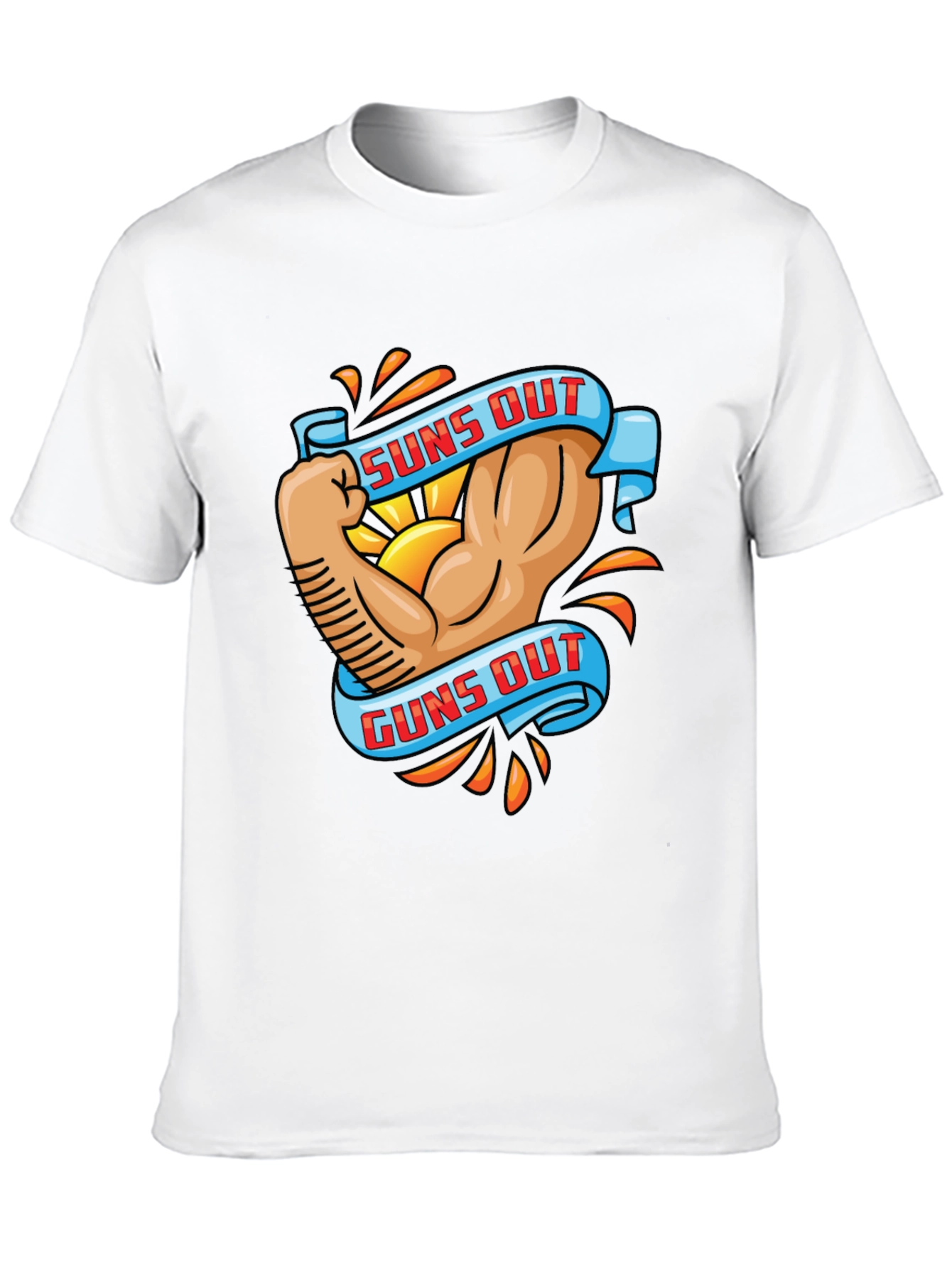 Suns Out Guns Out Graphic T-Shirt