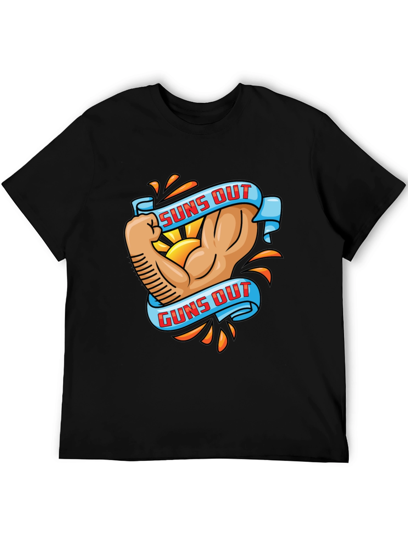 Suns Out Guns Out Graphic T-Shirt