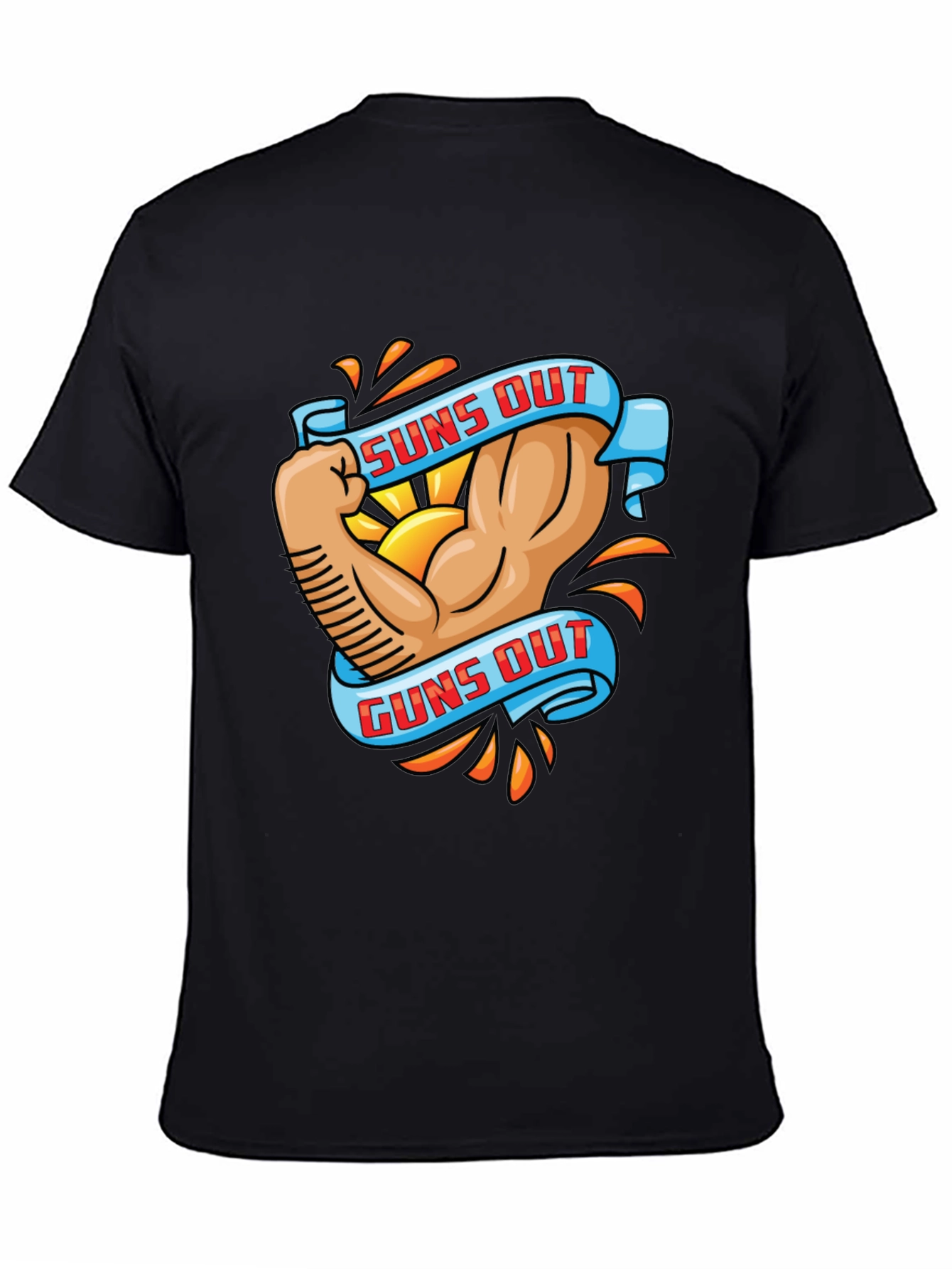 Suns Out Guns Out Graphic T-Shirt