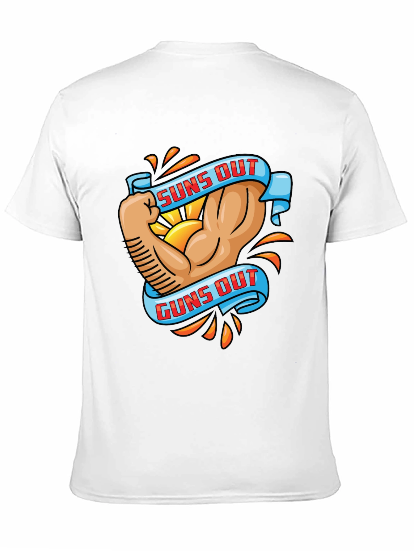 Suns Out Guns Out Graphic T-Shirt