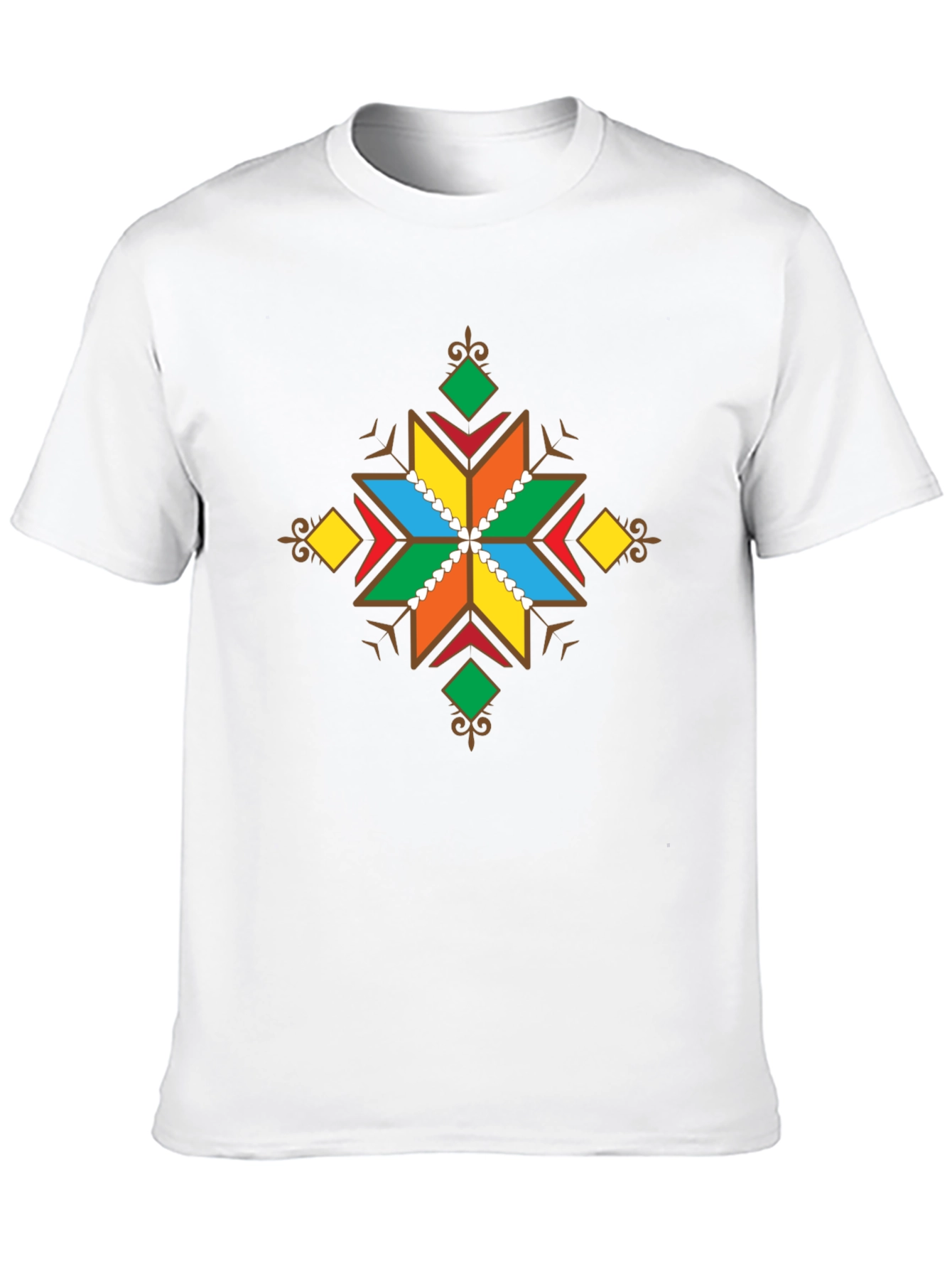 Geometric Star Graphic Tee - Bold & Stylish