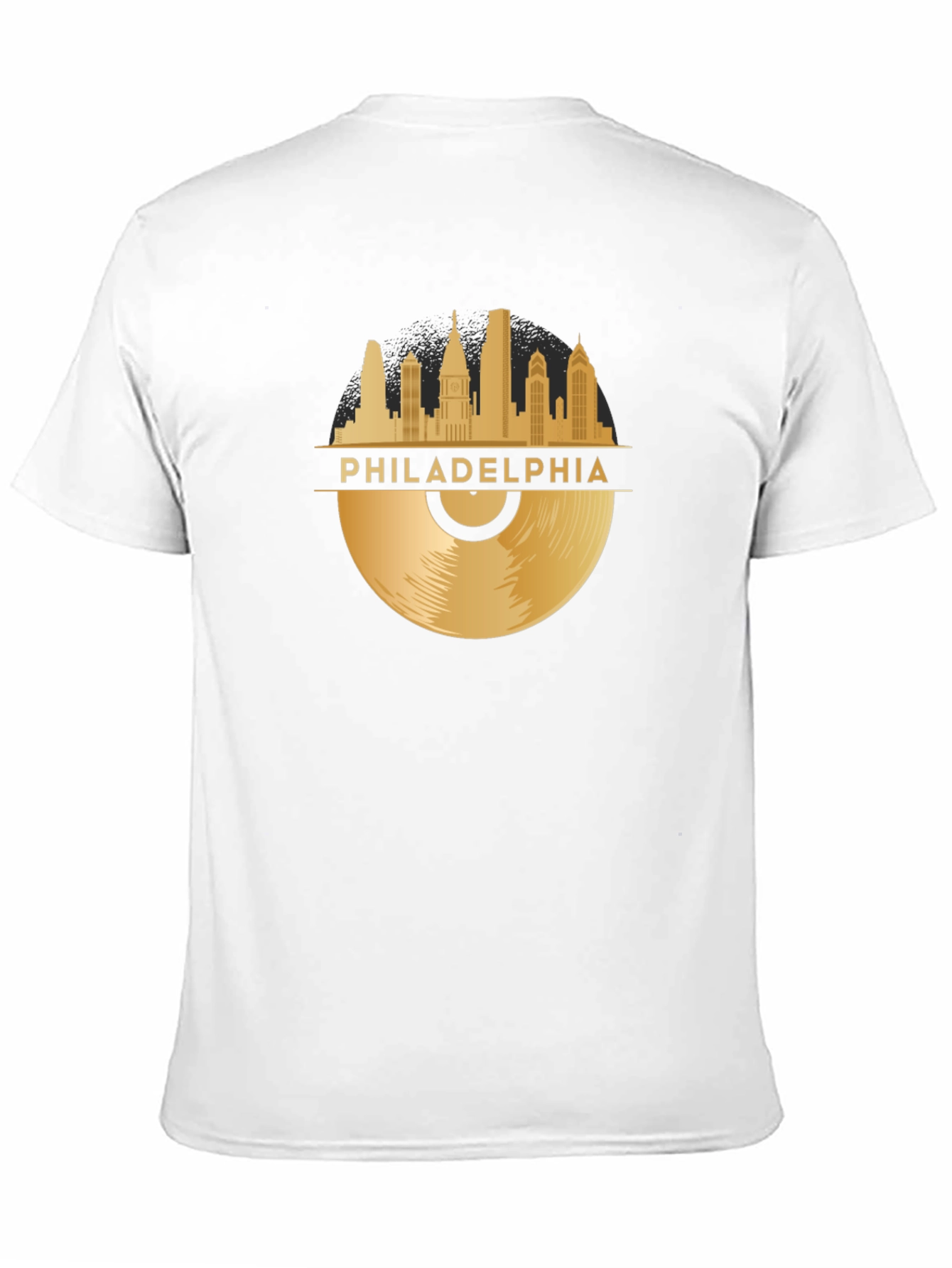 Philadelphia Skyline Record T-Shirt