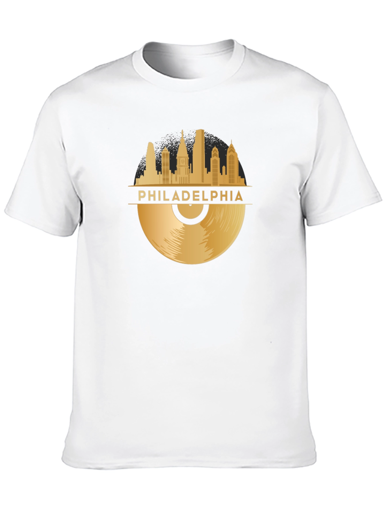 Philadelphia Skyline Record T-Shirt