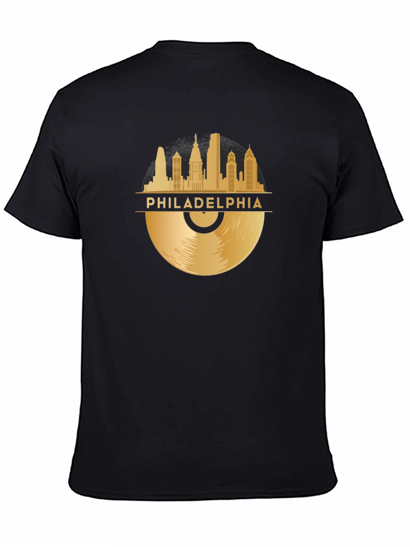 Philadelphia Skyline Record T-Shirt