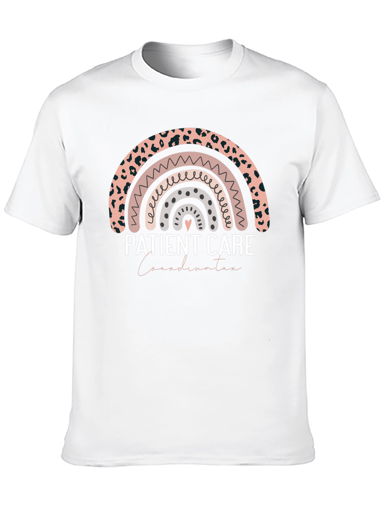 Patient Care Coordinator Rainbow T-Shirt