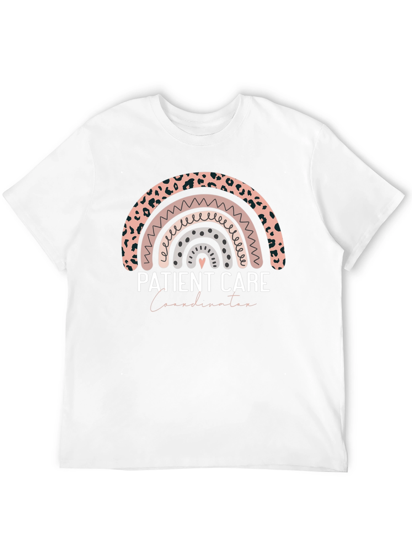 Patient Care Coordinator Rainbow T-Shirt