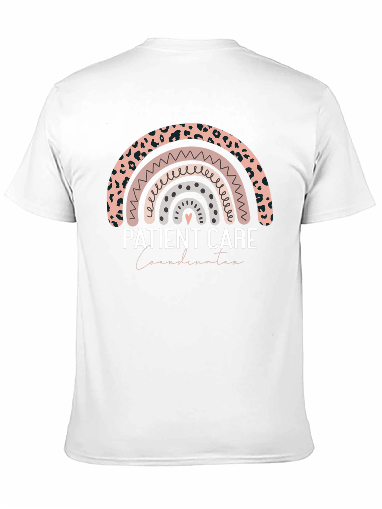 Patient Care Coordinator Rainbow T-Shirt