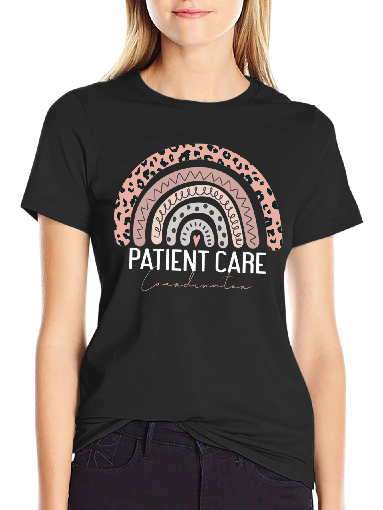 Patient Care Coordinator Rainbow T-Shirt