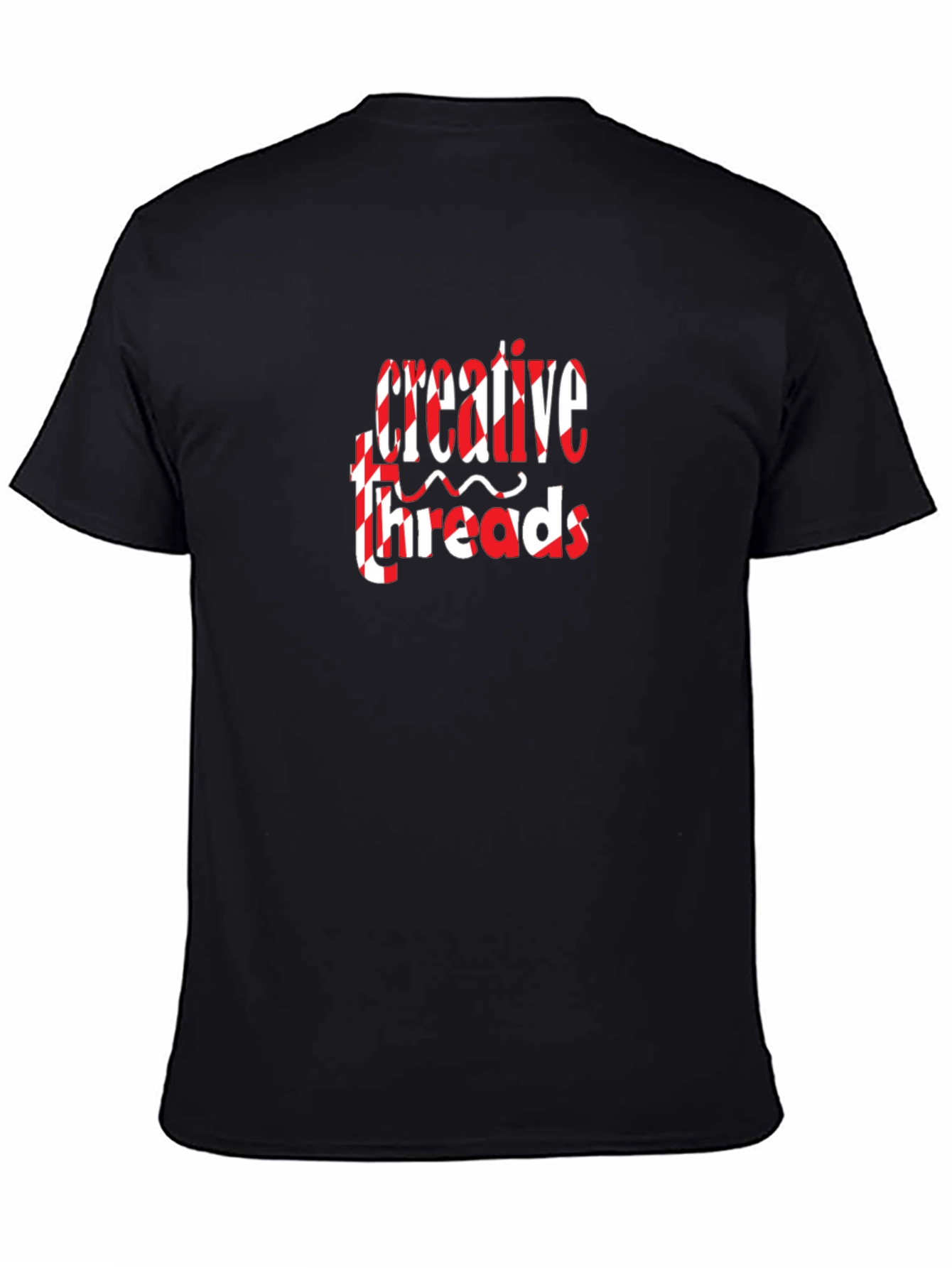 Creative Threads Black Graphic Tee