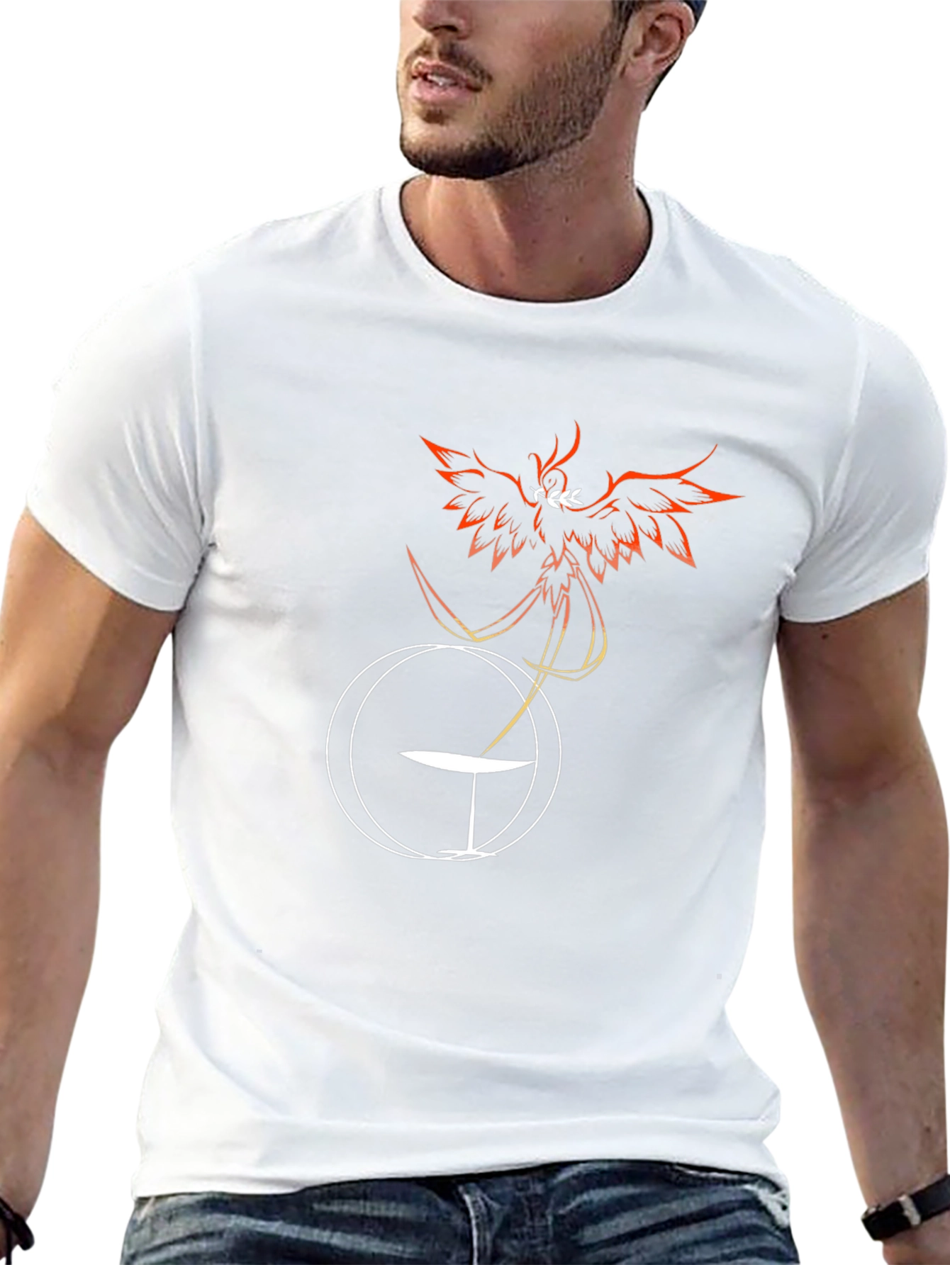 Phoenix Graphic Tee - Stylish Comfort