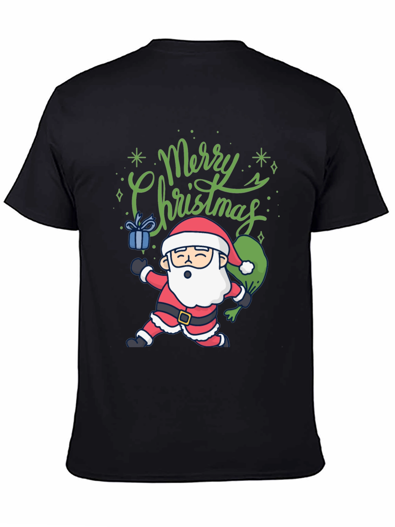 Merry Christmas Santa Graphic Tee
