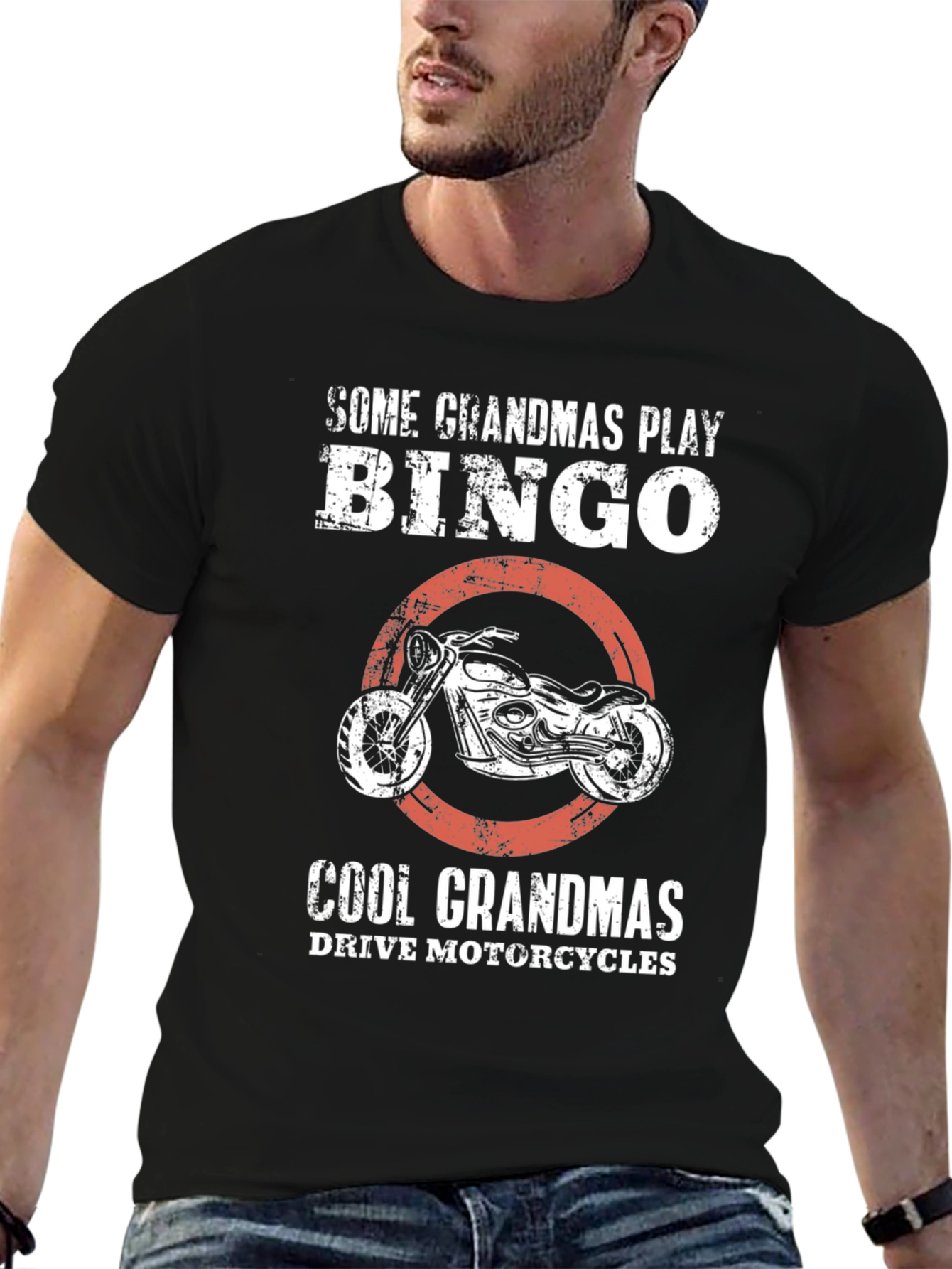Cool Grandmas Drive Motorcycles T-Shirt