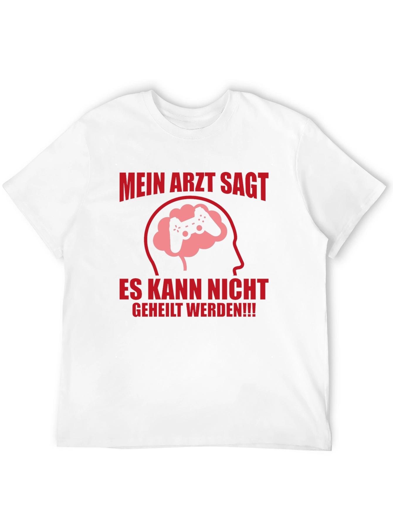 Gamer Brain Graphic T-Shirt - Mein Arzt Sagt