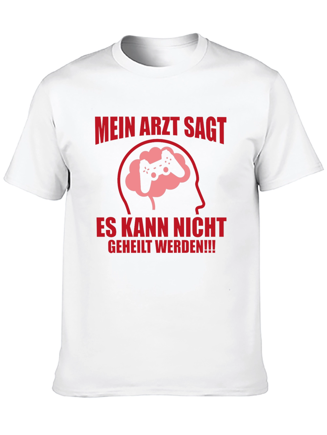 Gamer Brain Graphic T-Shirt - Mein Arzt Sagt