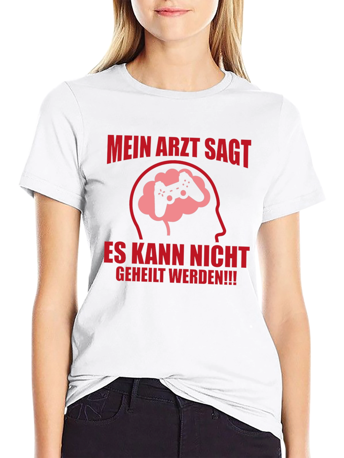 Gamer Brain Graphic T-Shirt - Mein Arzt Sagt