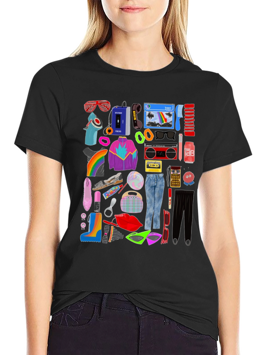 80s Throwback T-Shirt - Vintage Style Tee