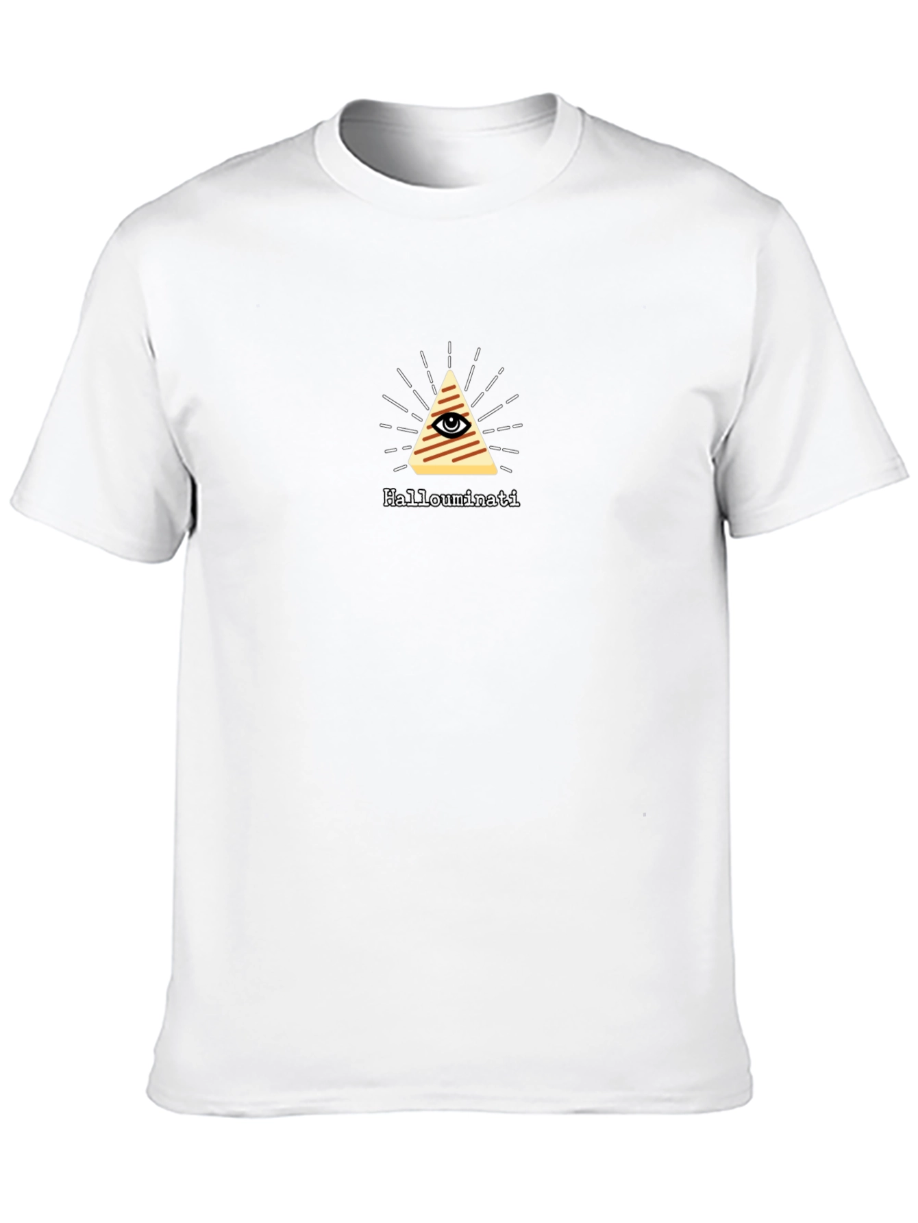 Hallouminati T-Shirt - Funny Food Illuminati Graphic Tee