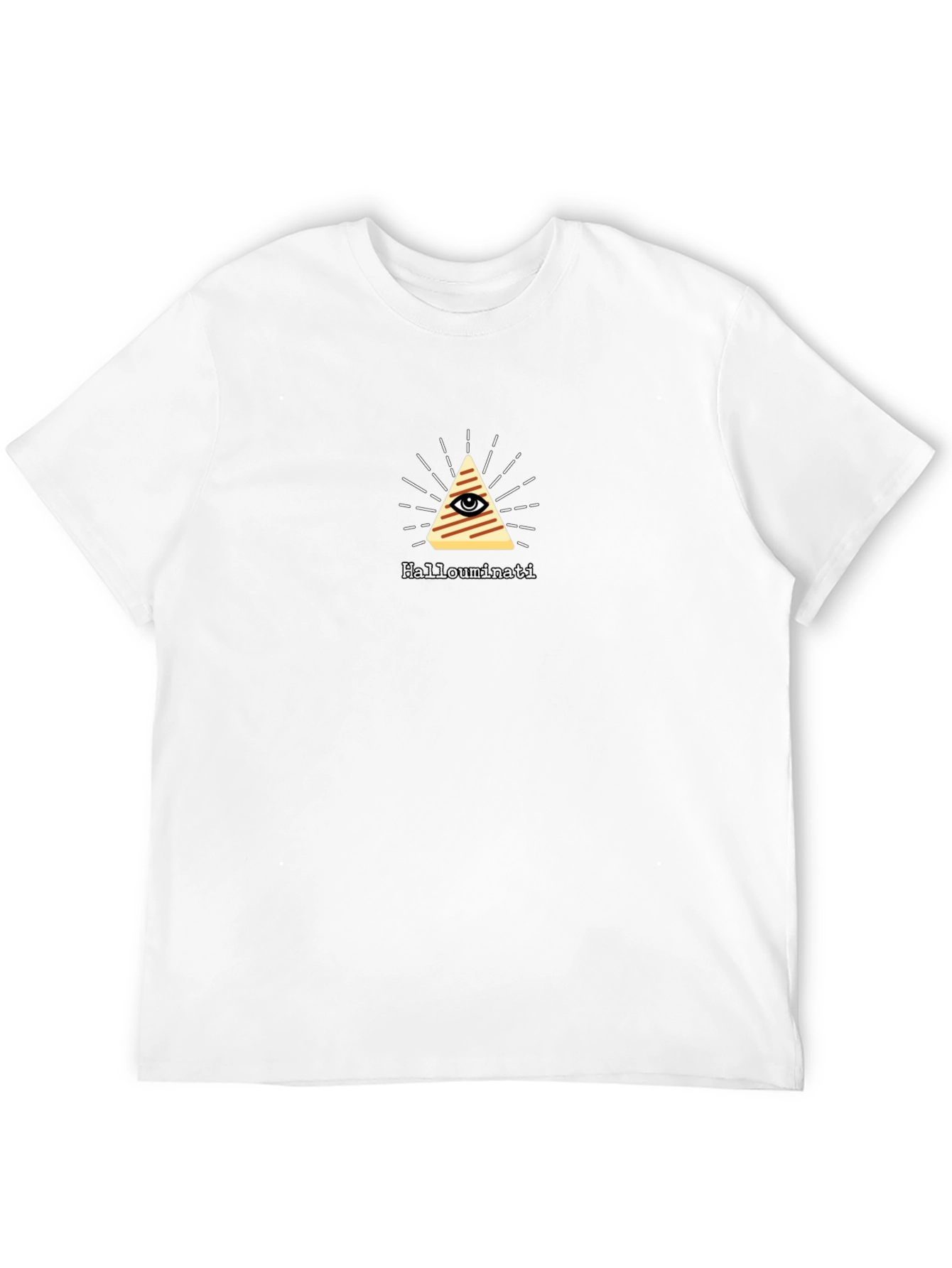 Hallouminati T-Shirt - Funny Food Illuminati Graphic Tee