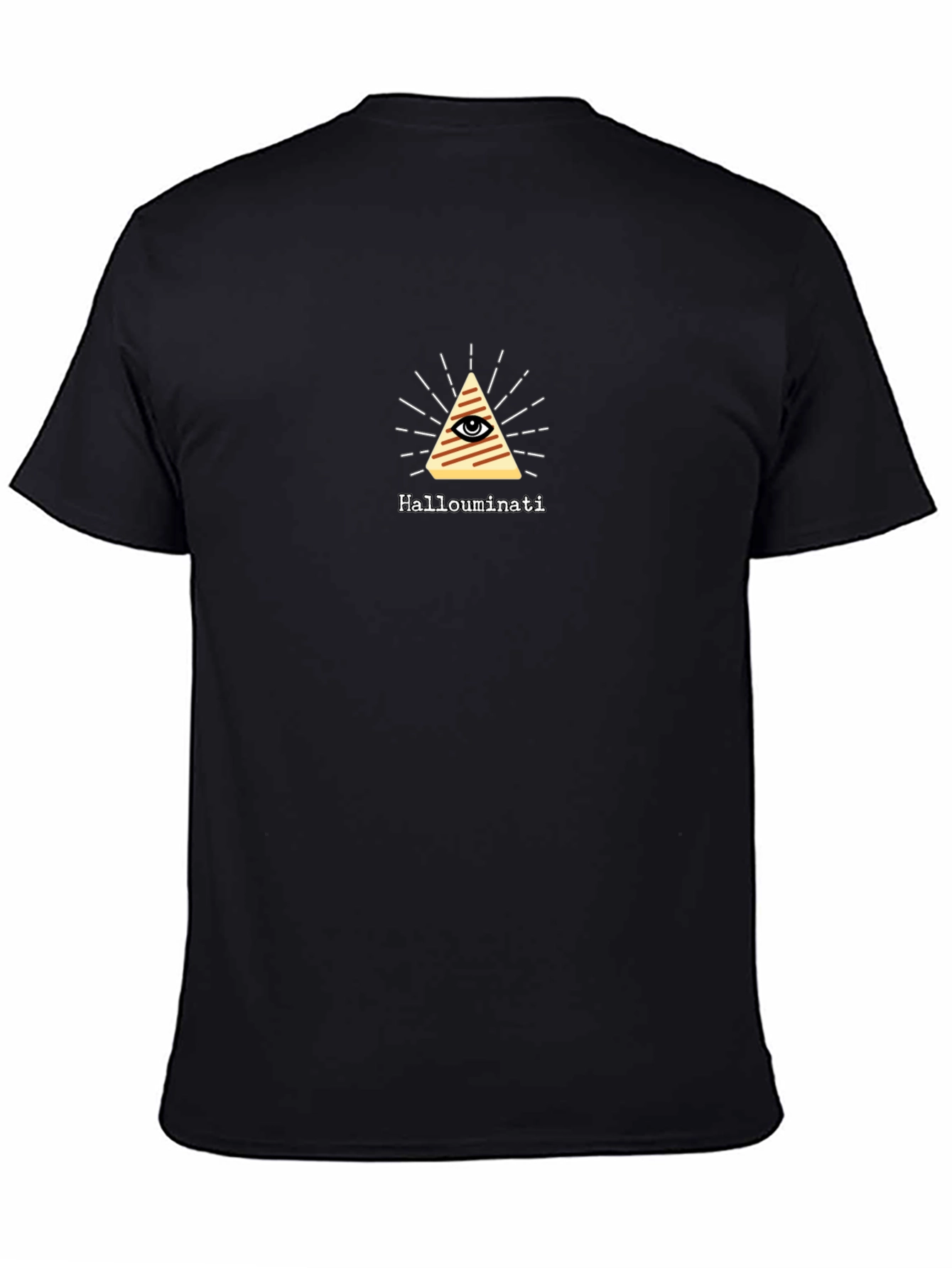 Hallouminati T-Shirt - Funny Food Illuminati Graphic Tee