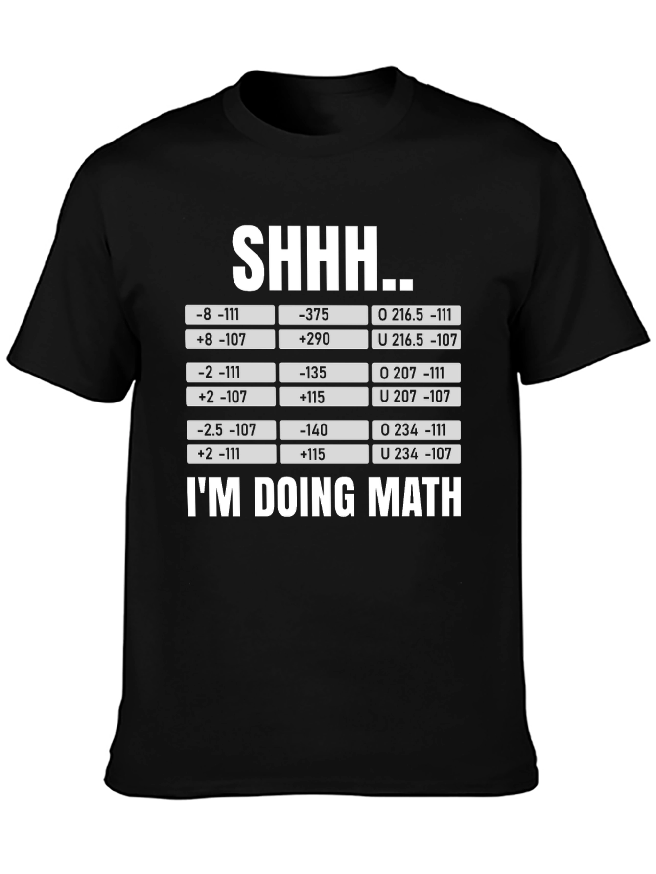 Im Doing Math T-Shirt Funny Geek Nerd