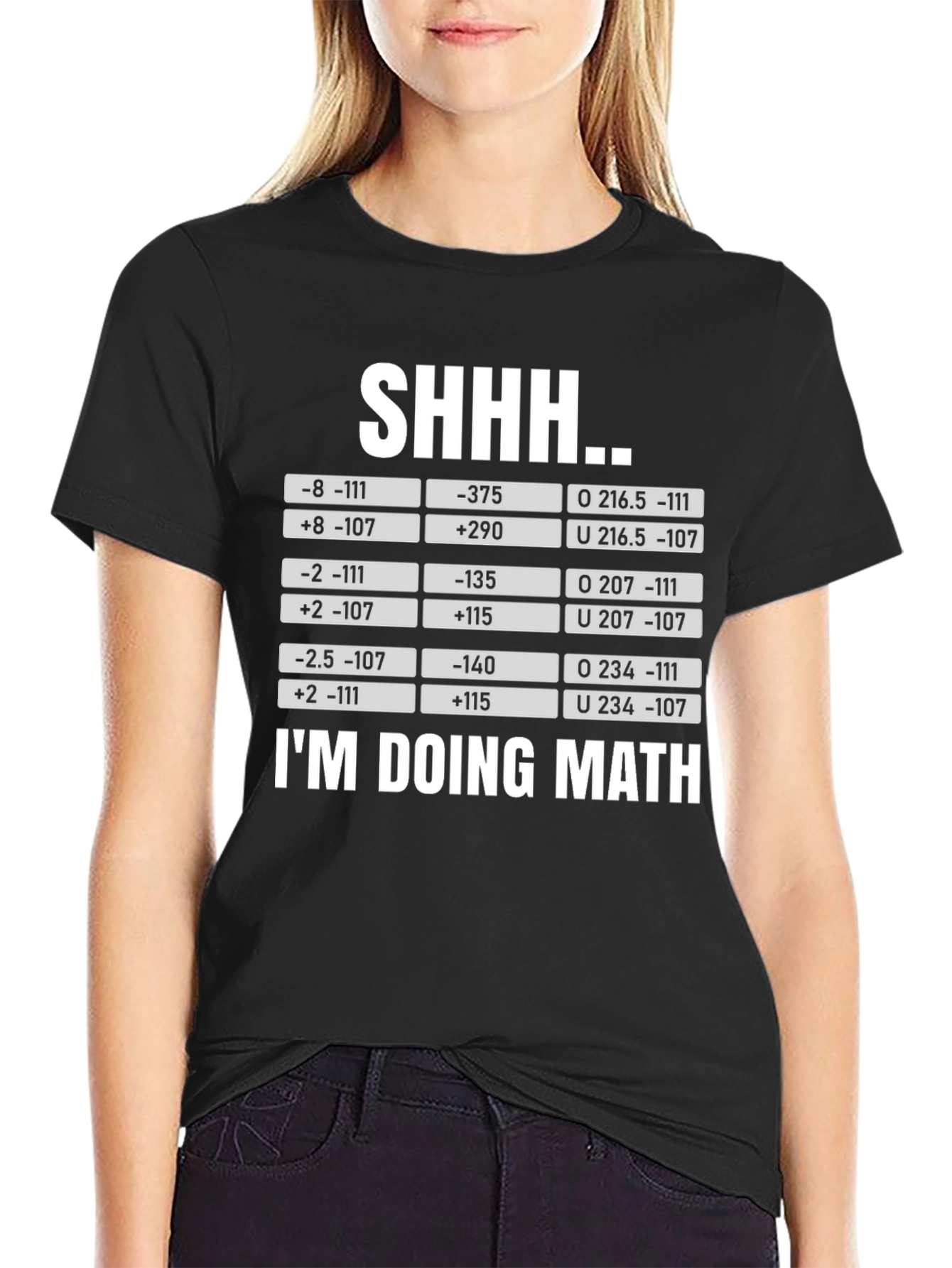 Im Doing Math T-Shirt Funny Geek Nerd