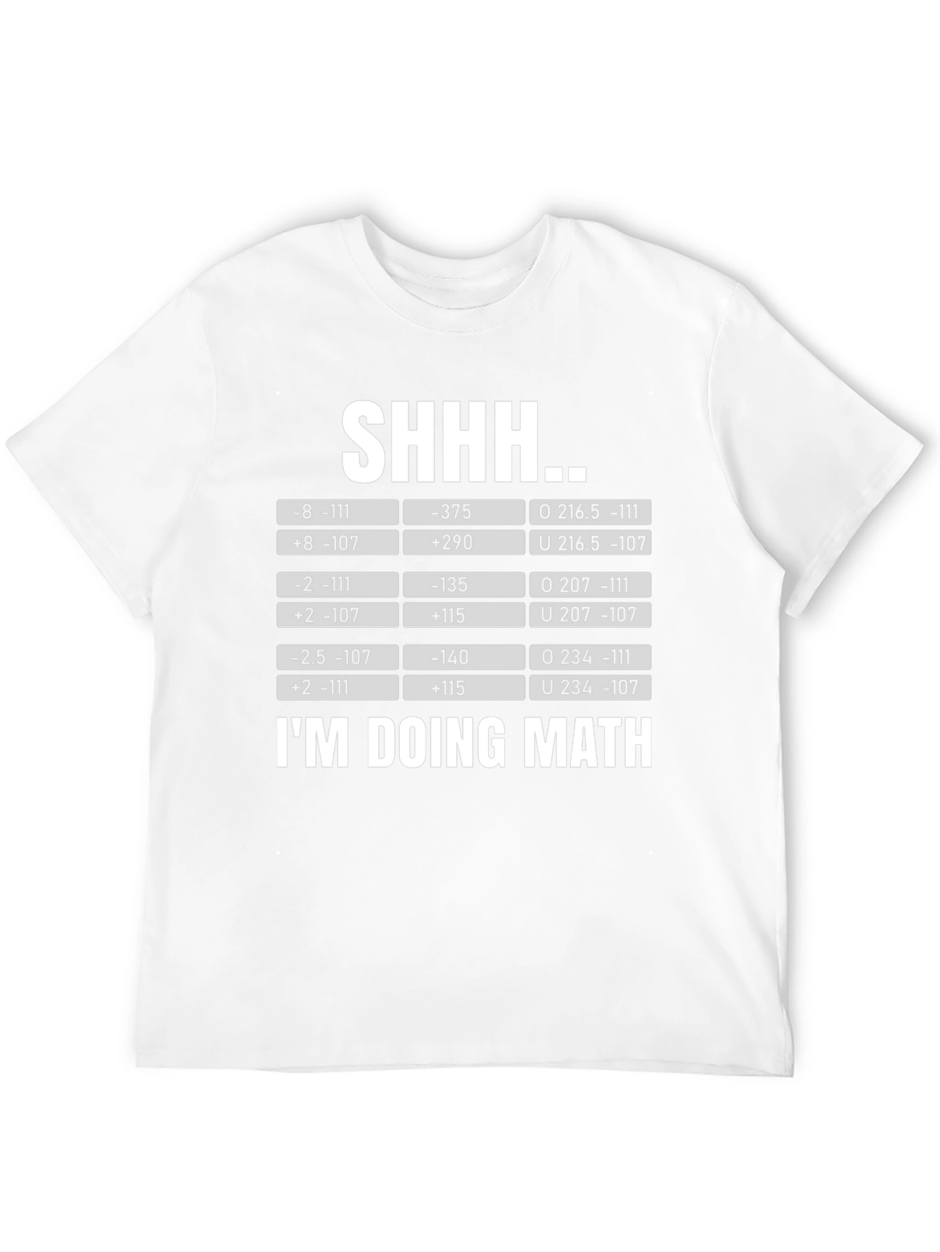 Im Doing Math T-Shirt Funny Geek Nerd