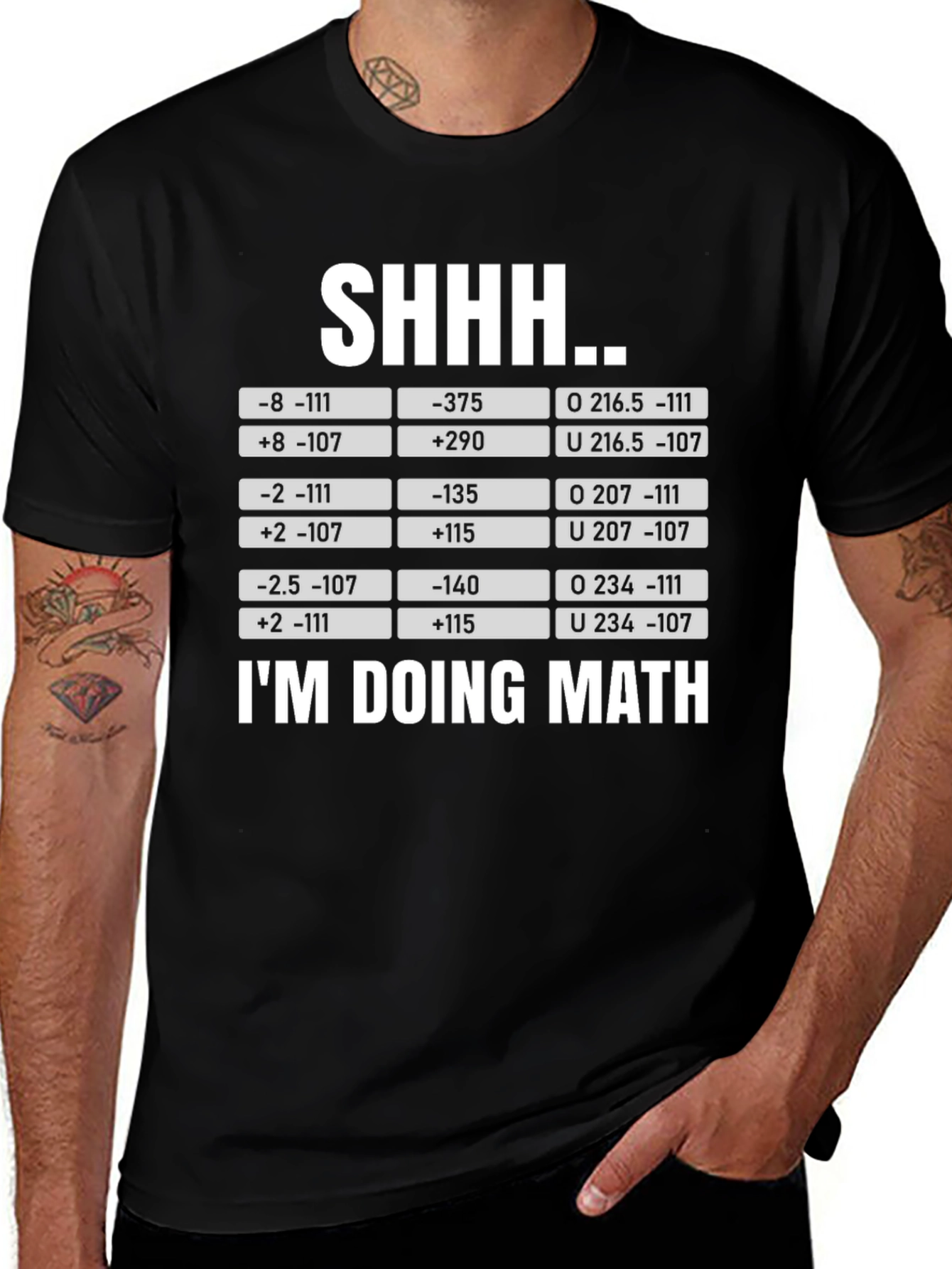 Im Doing Math T-Shirt Funny Geek Nerd