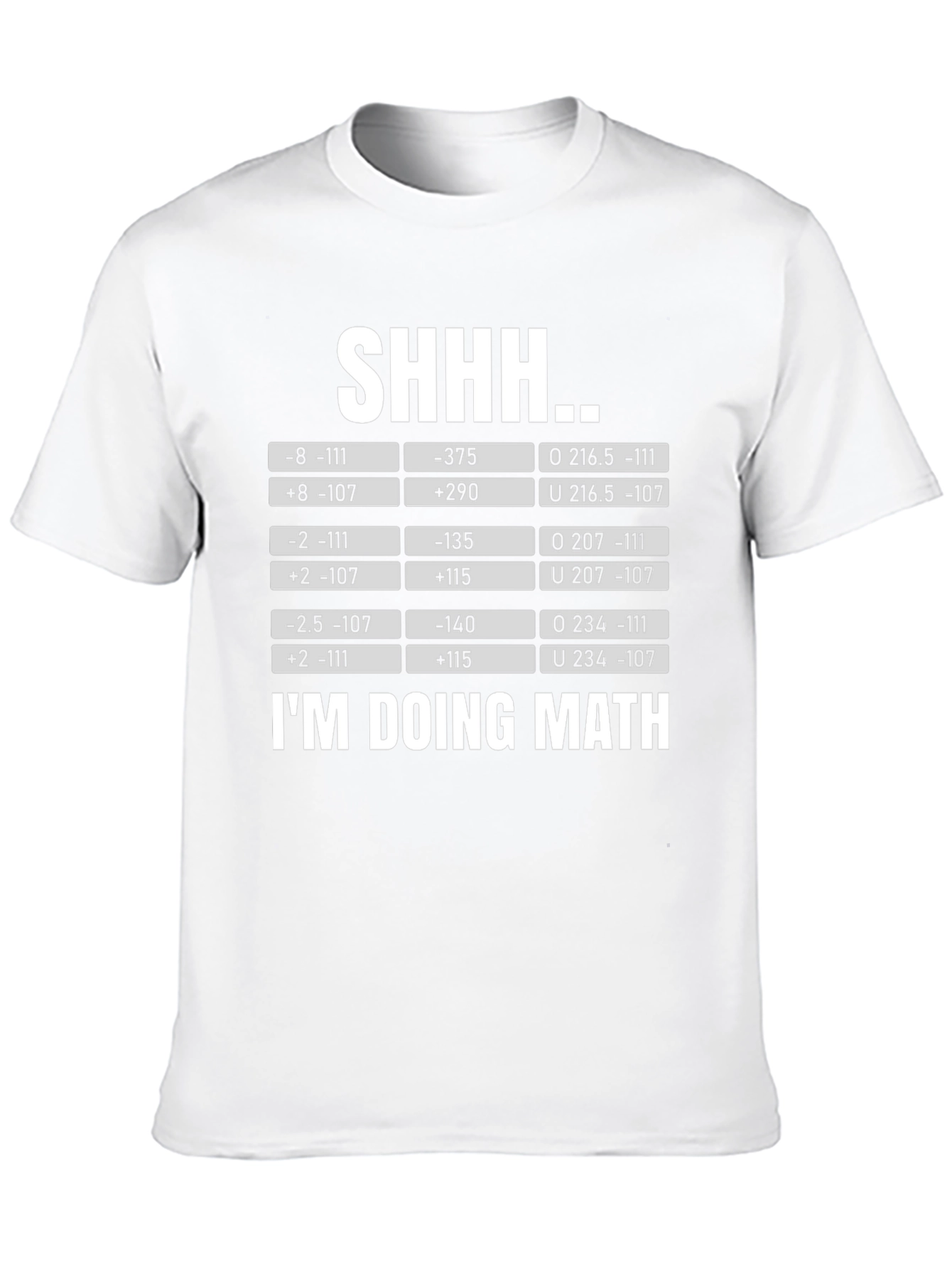 Im Doing Math T-Shirt Funny Geek Nerd