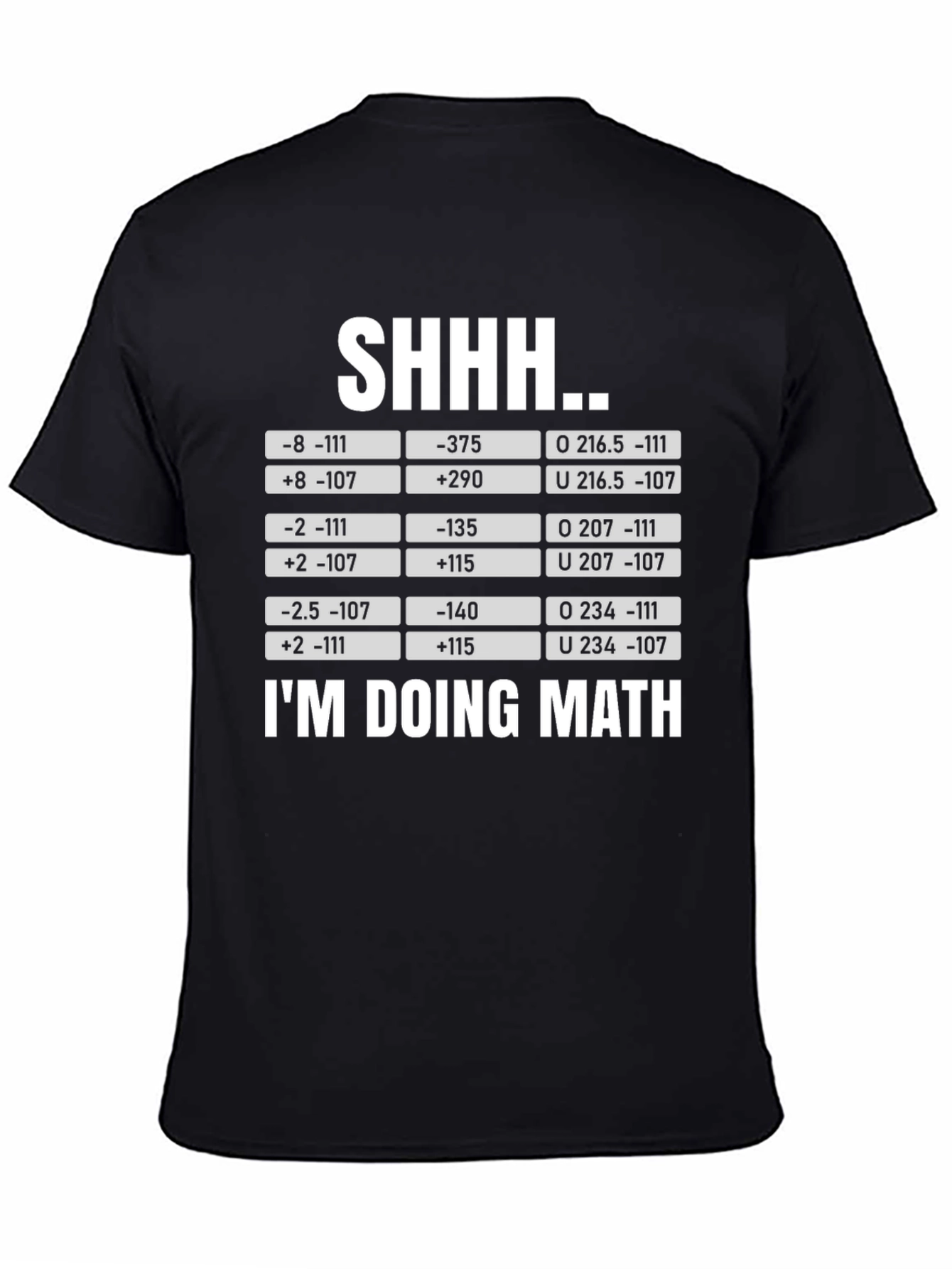 Im Doing Math T-Shirt Funny Geek Nerd