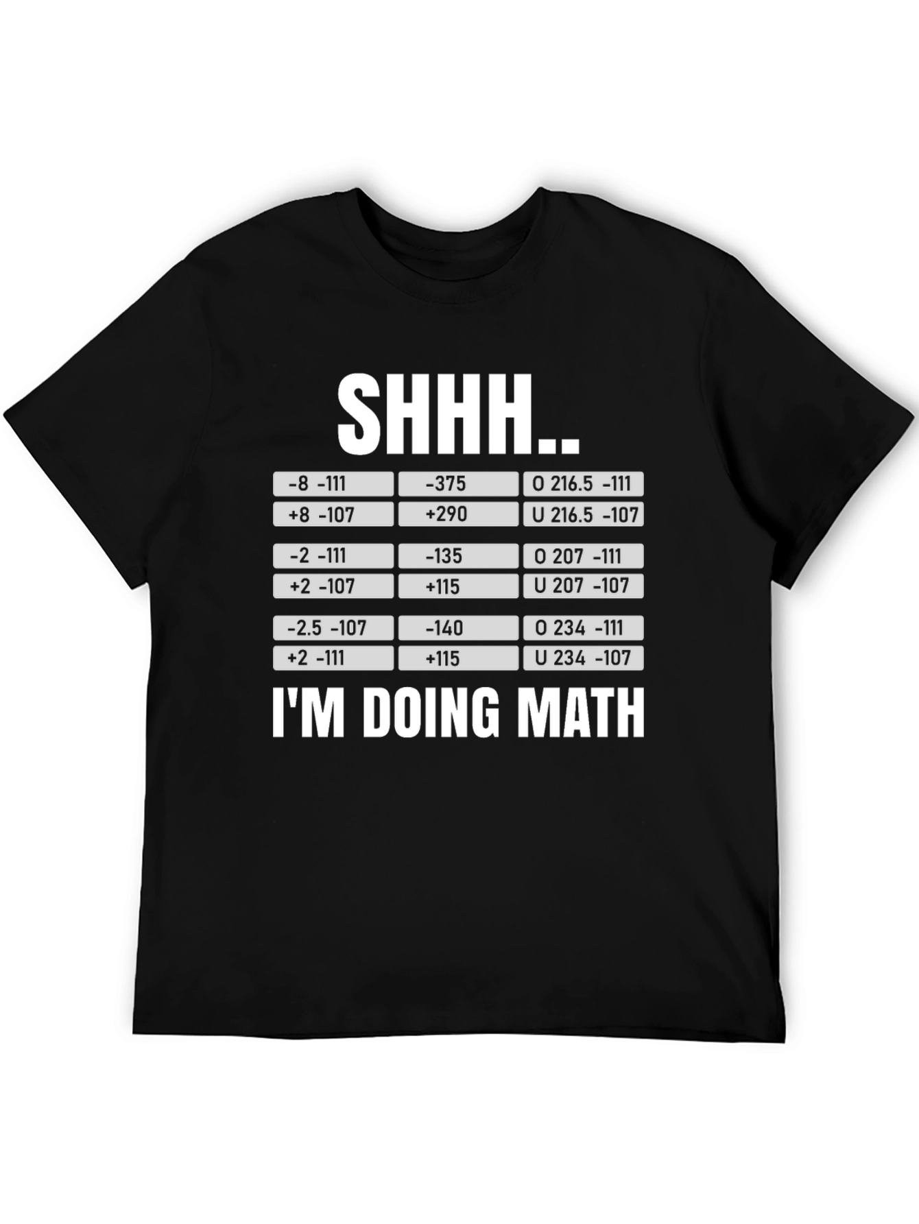 Im Doing Math T-Shirt Funny Geek Nerd