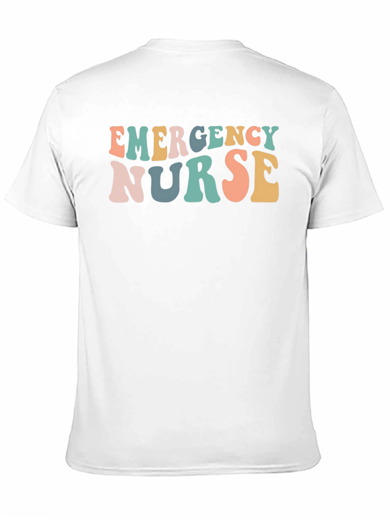 Emergency Nurse Retro Style Graphic Tee