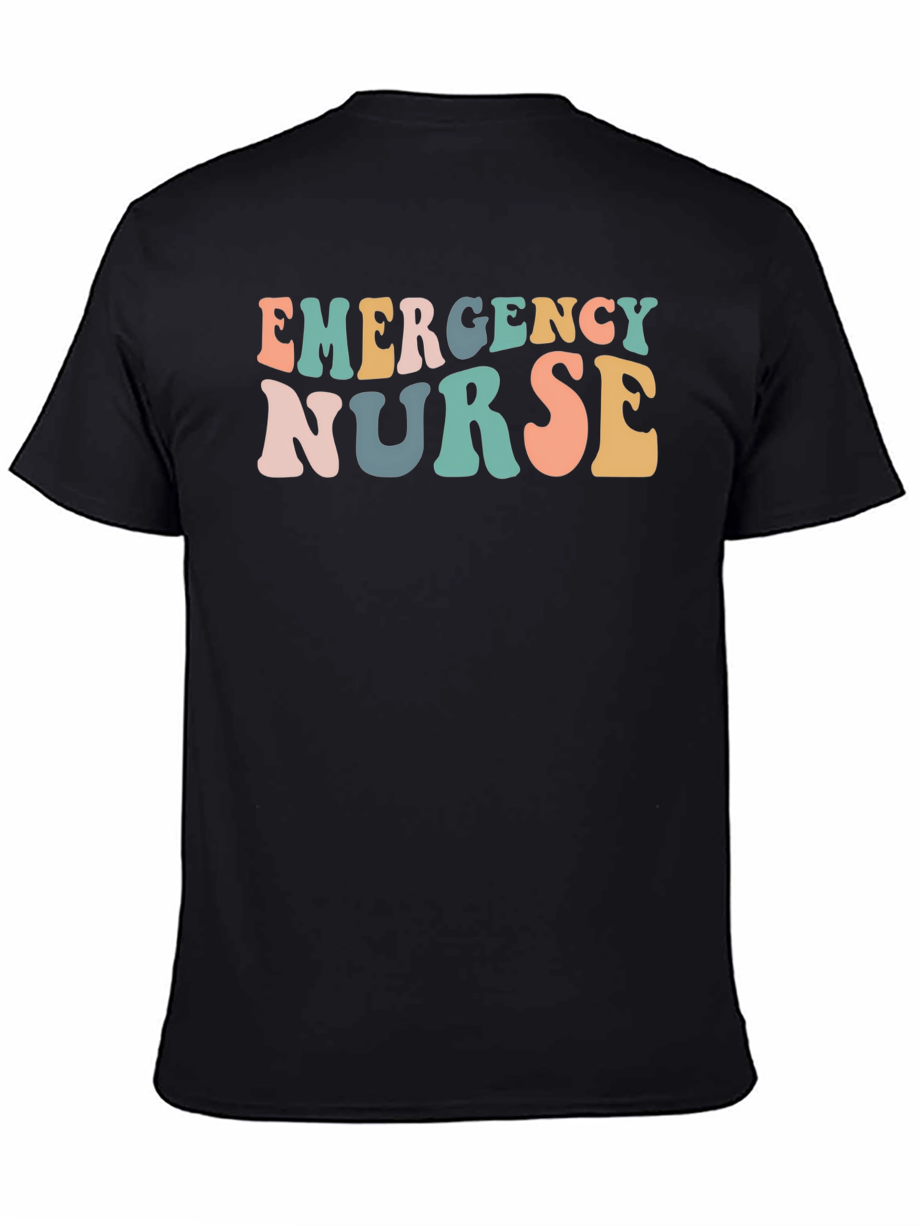 Emergency Nurse Retro Style Graphic Tee