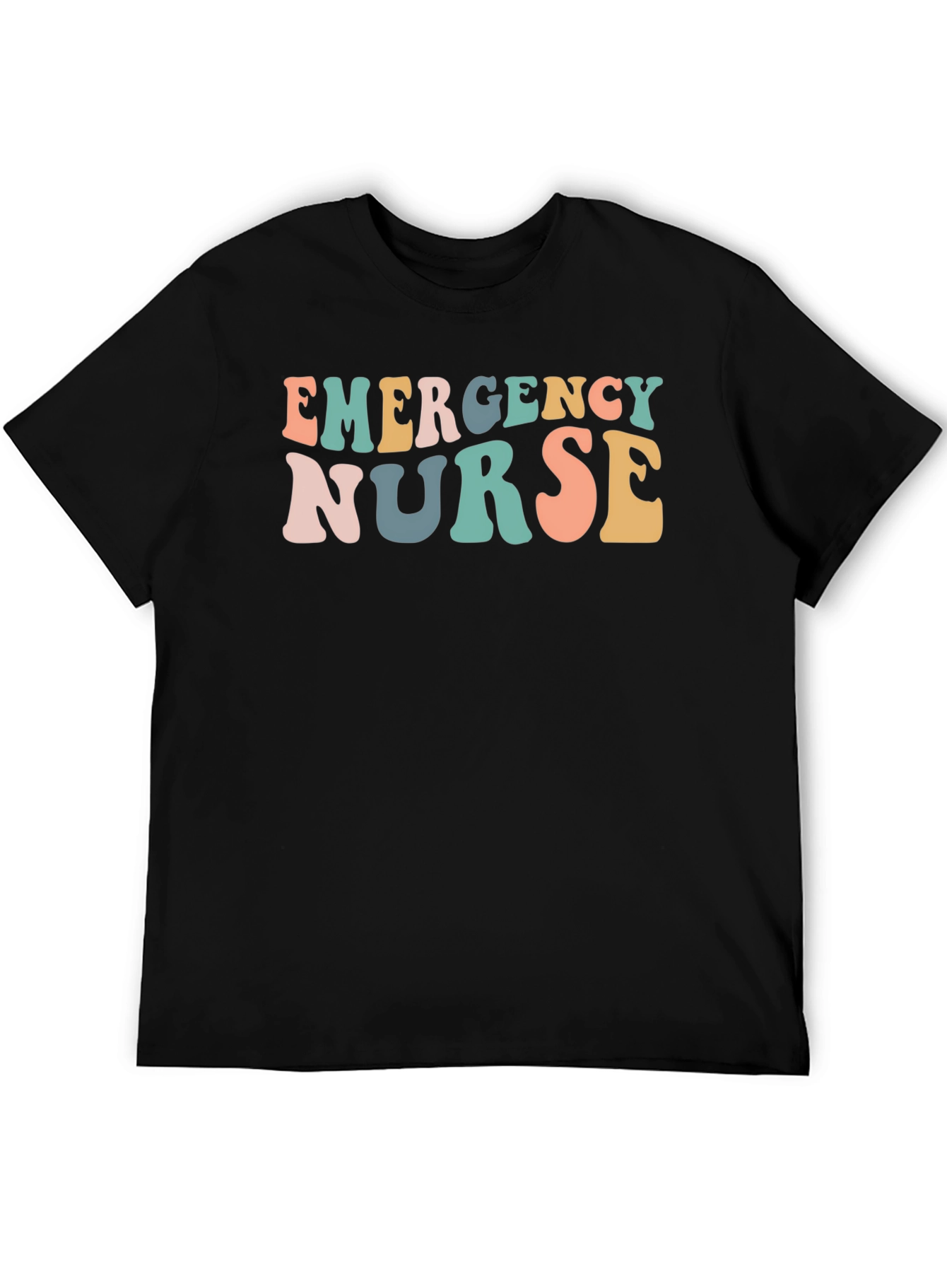 Emergency Nurse Retro Style Graphic Tee