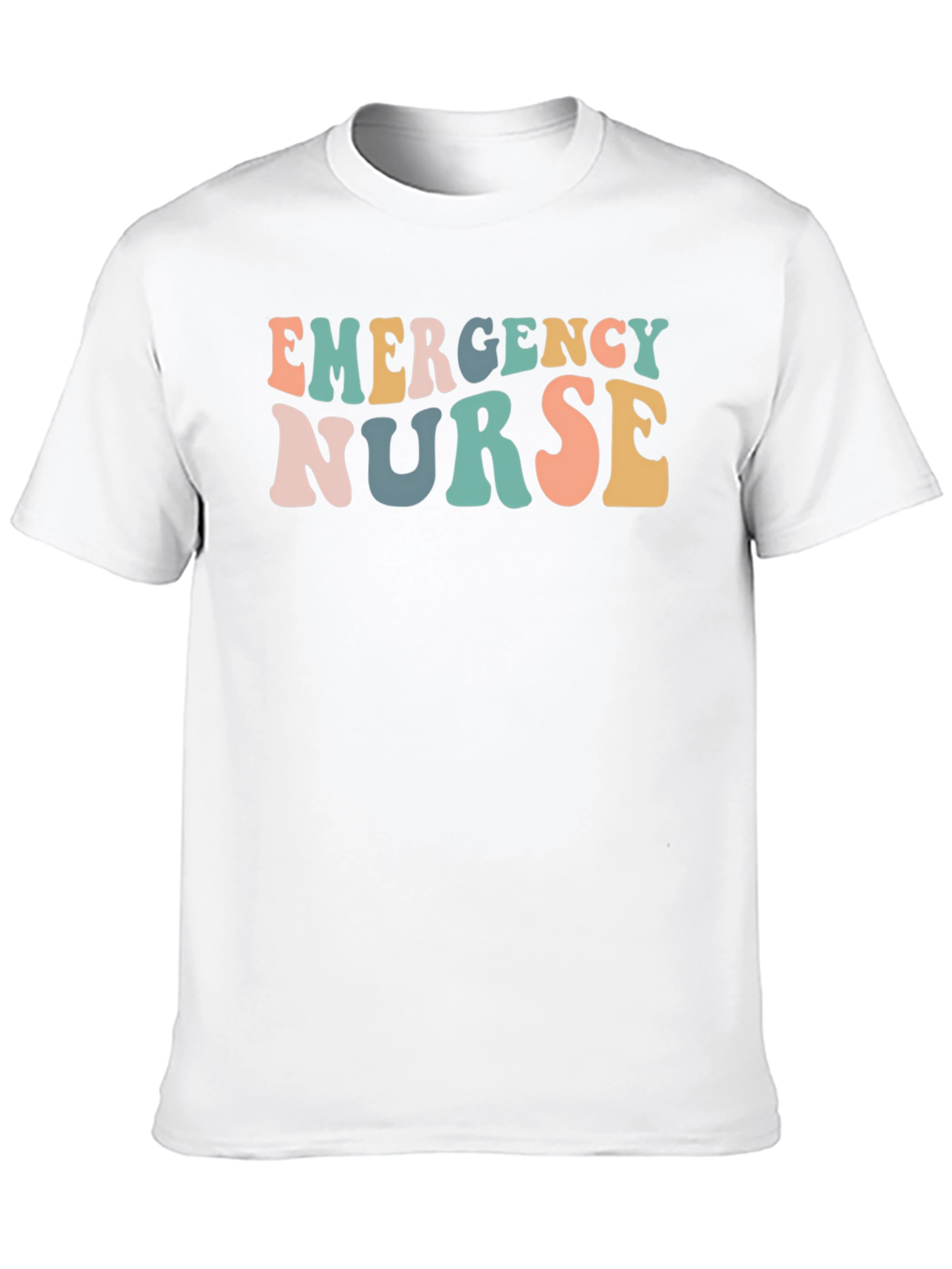 Emergency Nurse Retro Style Graphic Tee