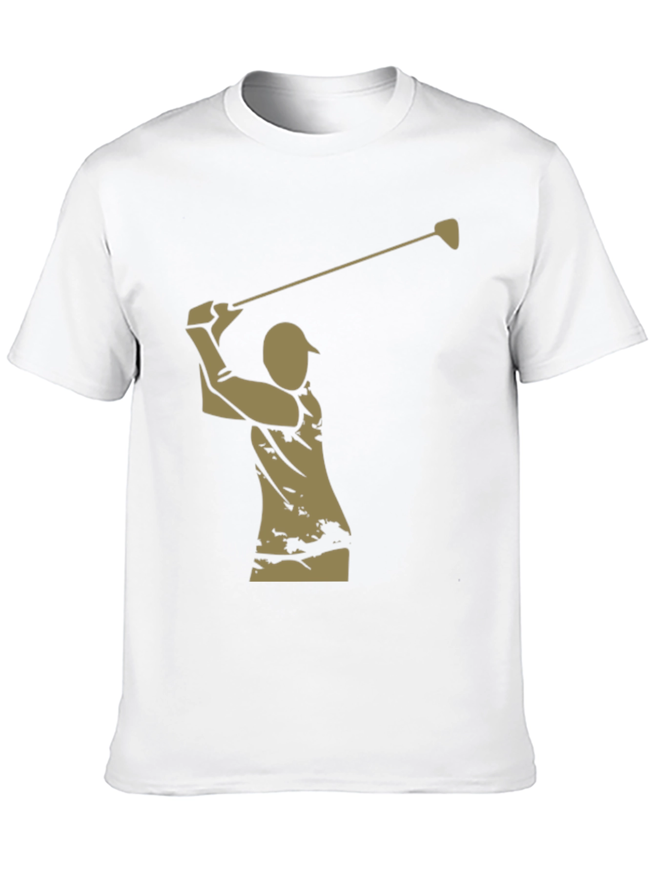 Golf Swing Graphic Tee - Stylish Golfer T-Shirt