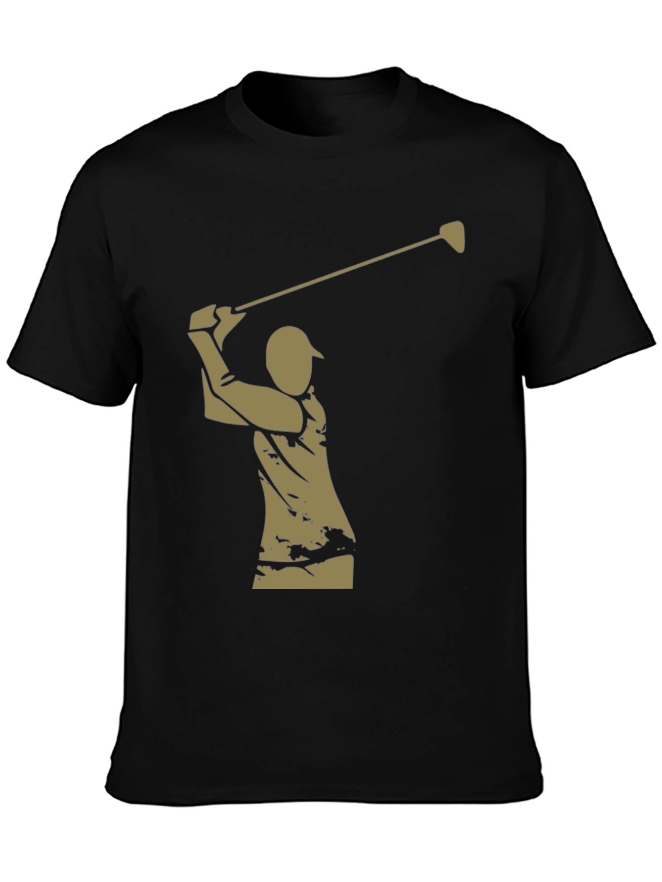 Golf Swing Graphic Tee - Stylish Golfer T-Shirt