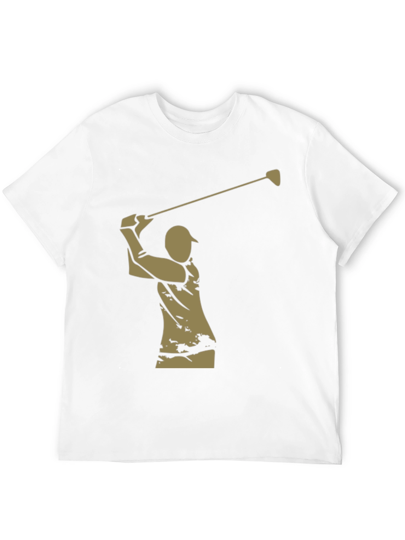 Golf Swing Graphic Tee - Stylish Golfer T-Shirt