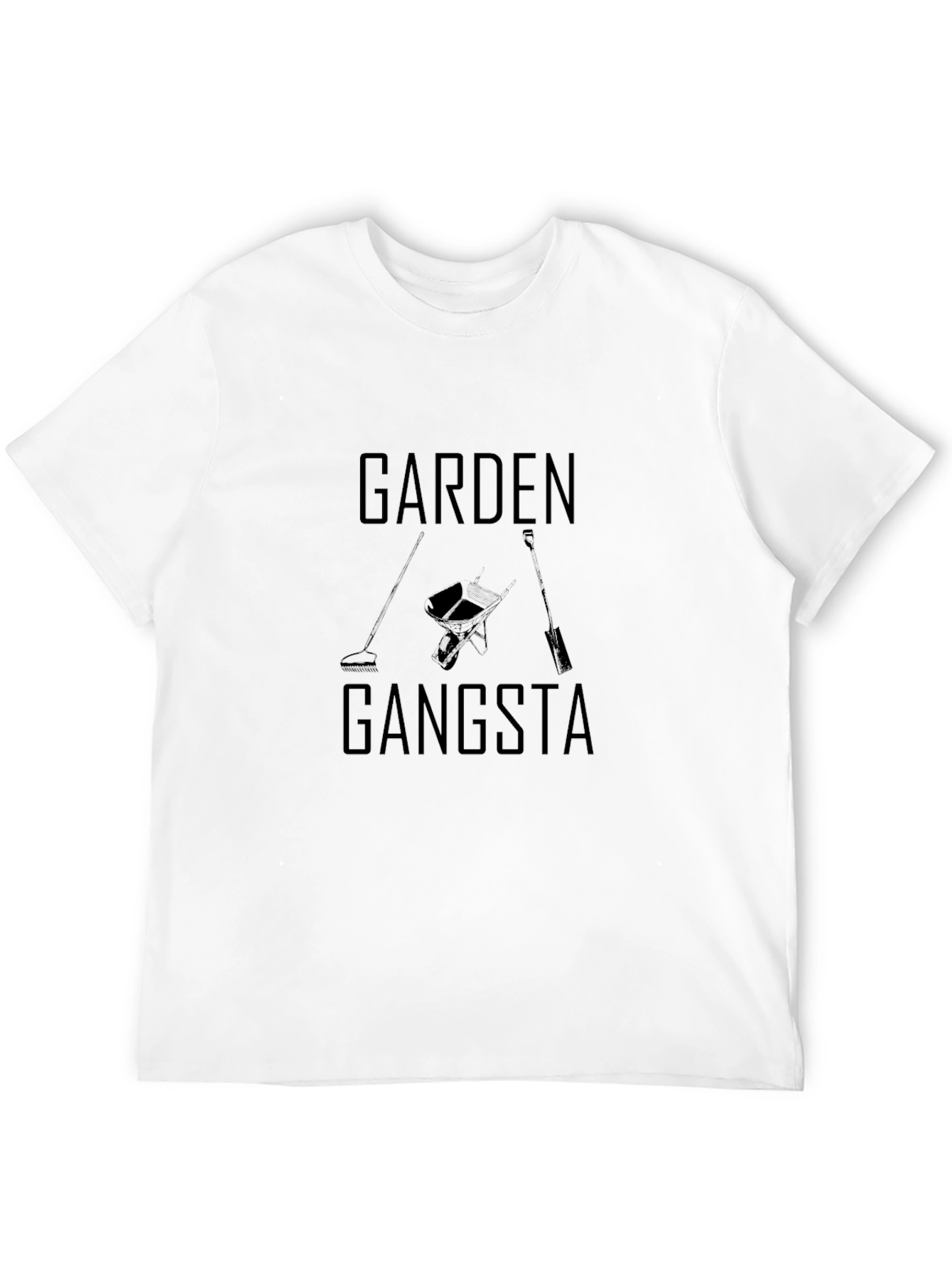 Garden Gangsta Graphic T-Shirt - Black