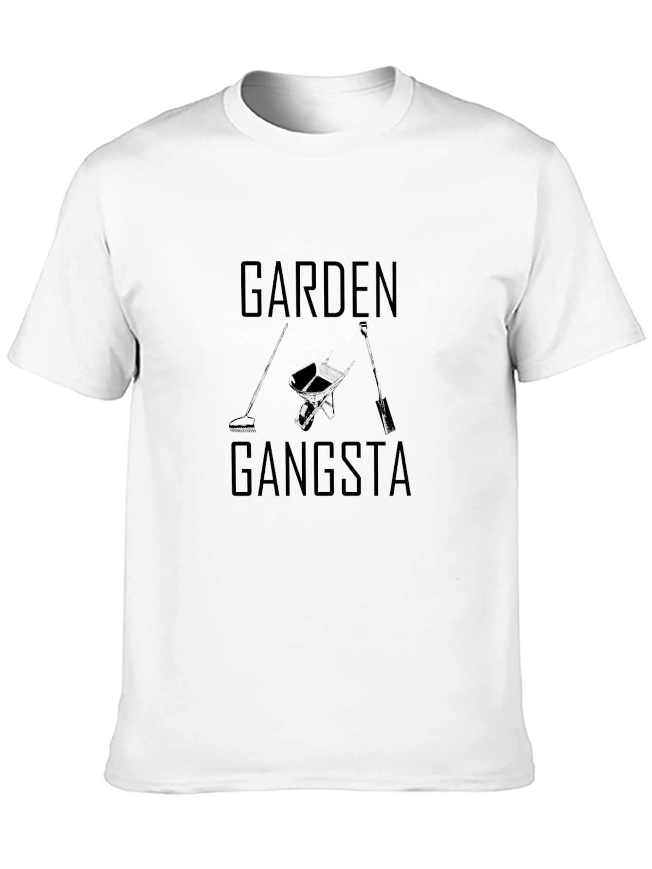 Garden Gangsta Graphic T-Shirt - Black