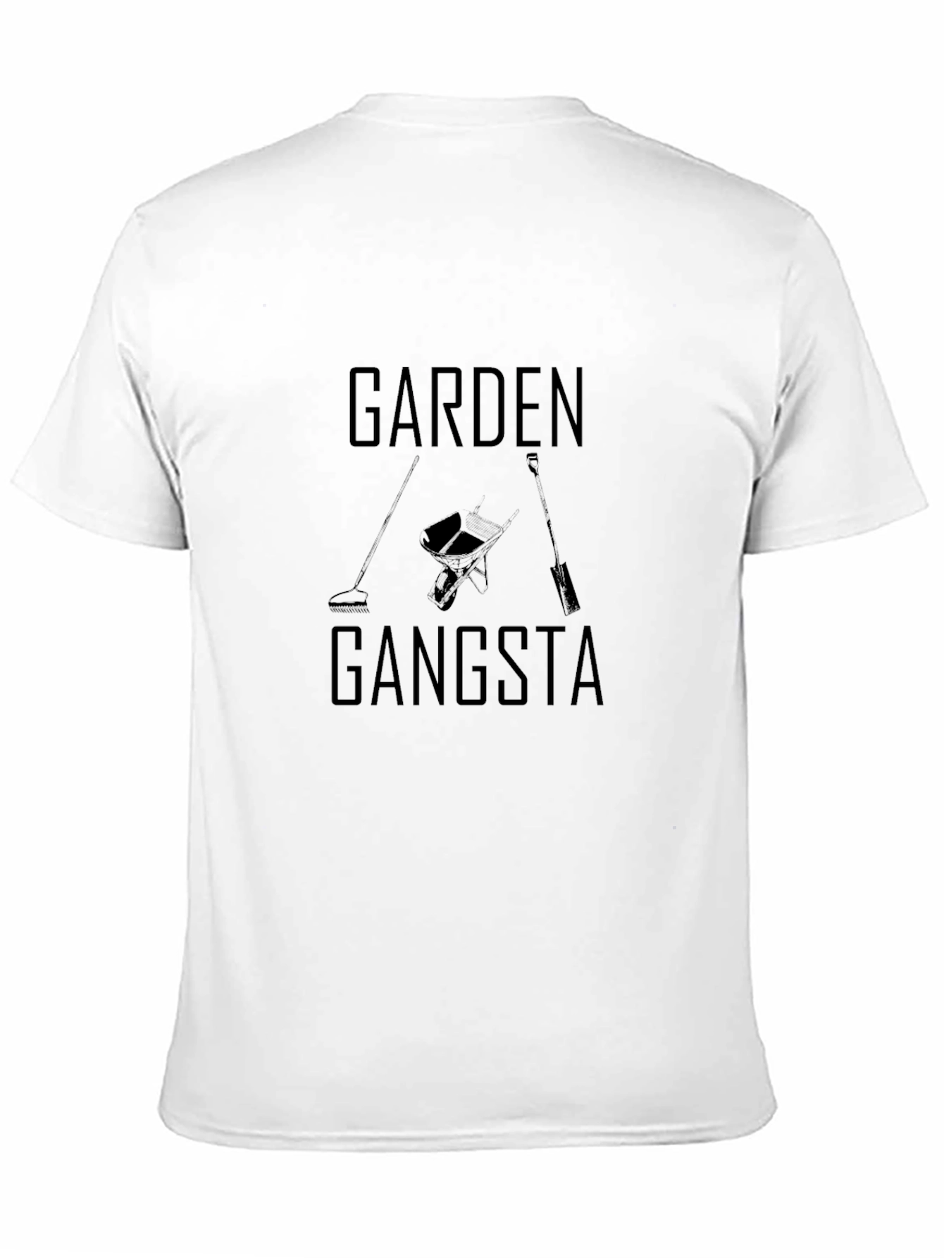 Garden Gangsta Graphic T-Shirt - Black