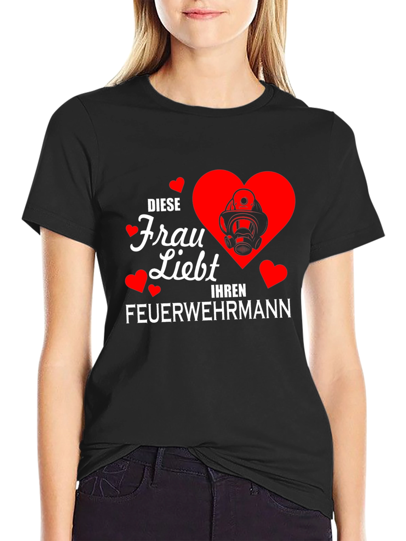Diese Frau Liebt Ihren Feuerwehrmann T-Shirt