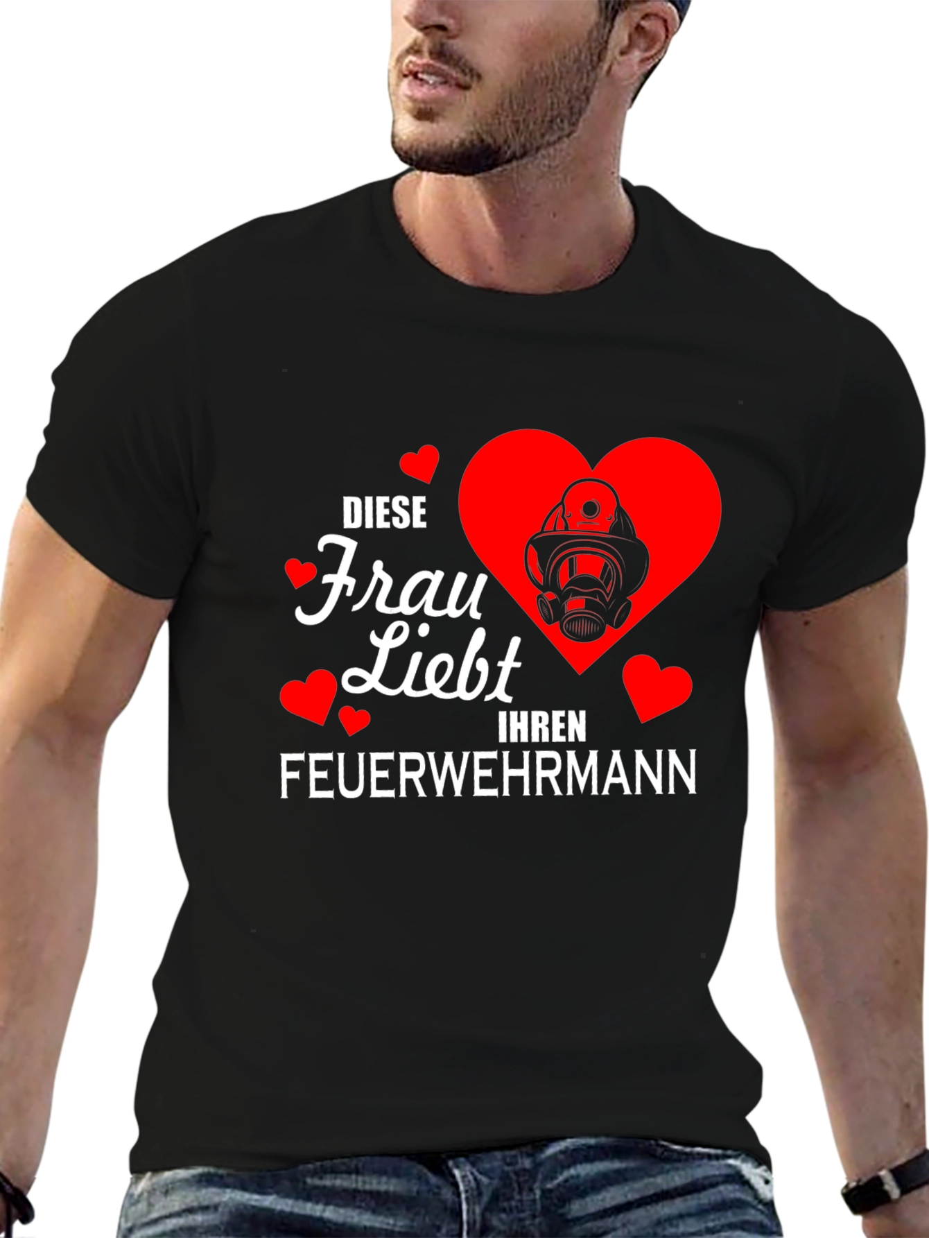 Diese Frau Liebt Ihren Feuerwehrmann T-Shirt